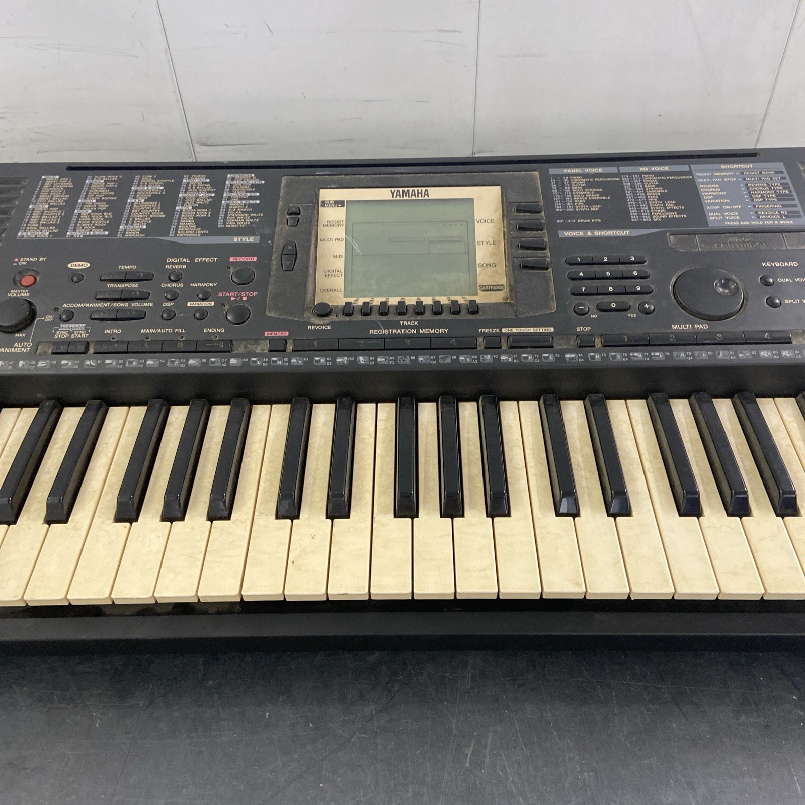 Yamaha PSR-530 Keyboard Only - Midi Compatible