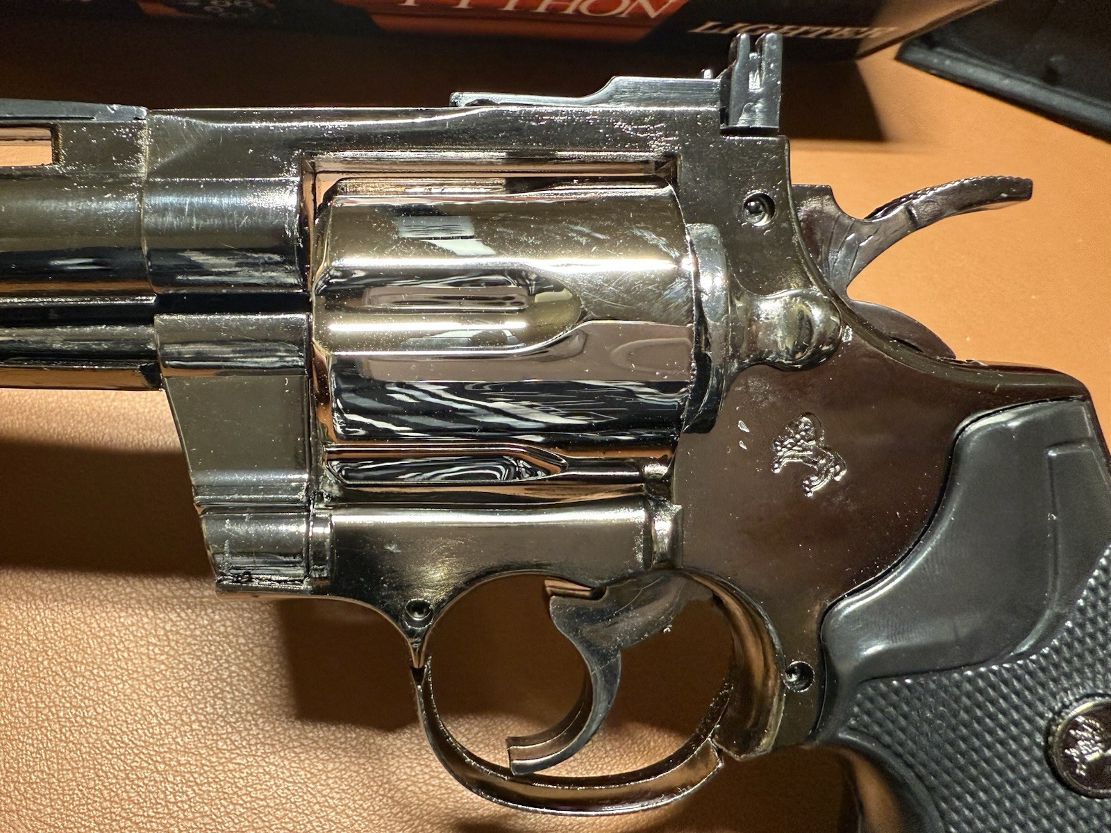 Colt Python 357 Gun Pistol Jet Torch Lighter 1:1 Scale Full Metal Quality Rare