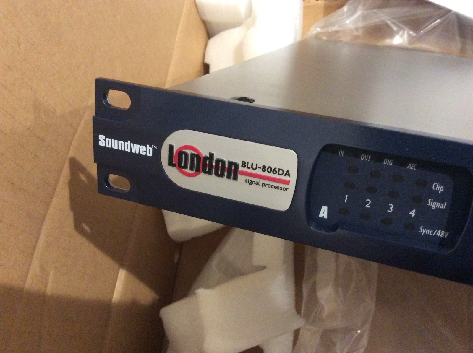 BSS Soundweb London BLU-806 DA Signal Processor Rack Digital Audio