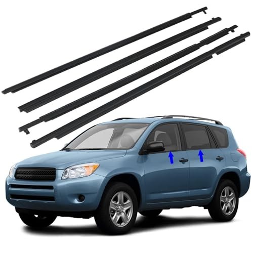 Outside Window Weatherstrip Moulding Trim Seal Belt Replacement for 2006-2008