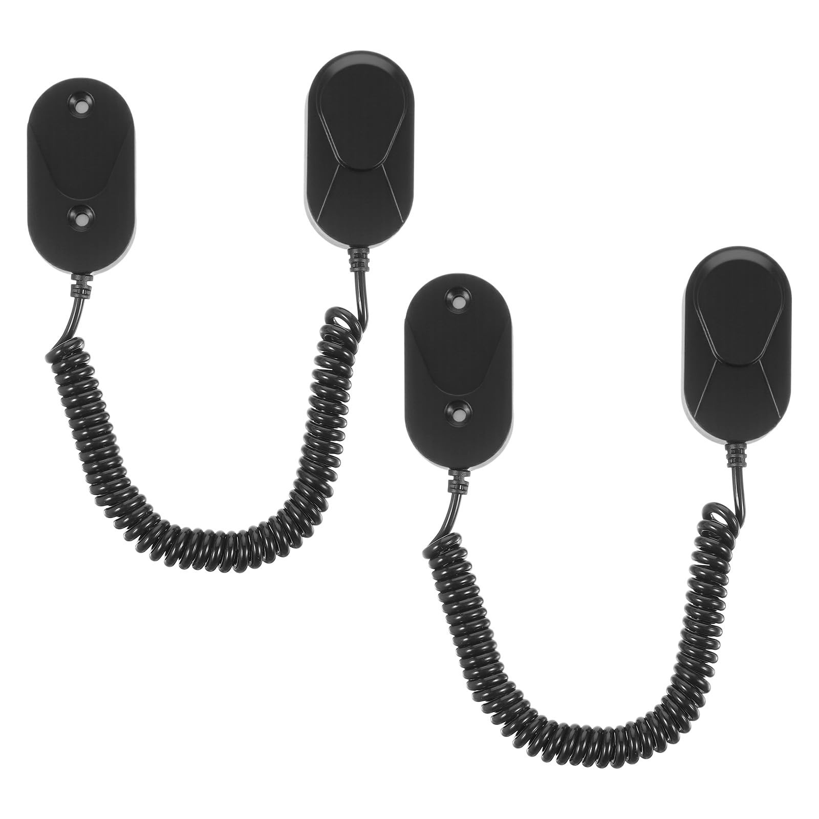 2 Pcs Magnetic Remote Control Holder with Spring Rope for TV Fan Air Conditioner