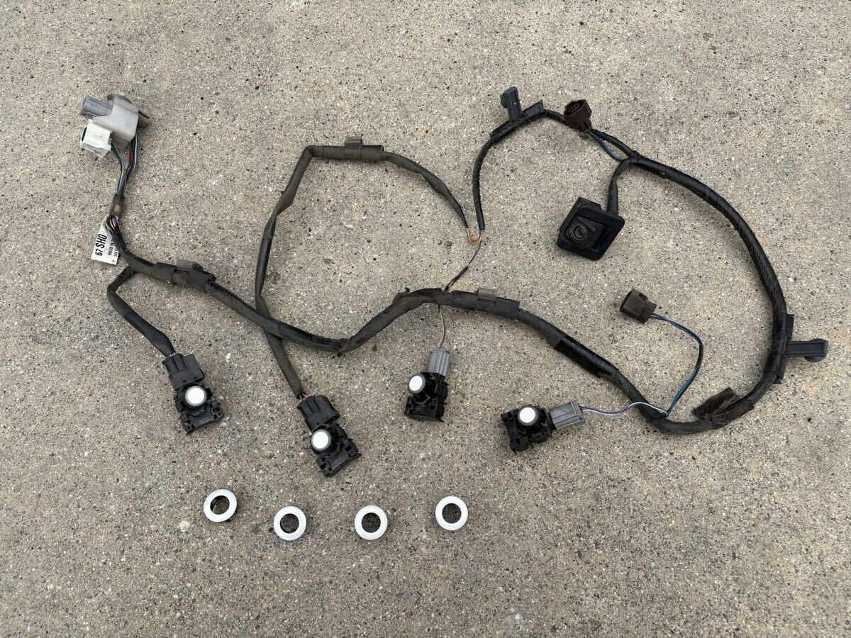 Mazda Demio DJ5FS OEM Rear View Camera Sonic Sensor Set 25D Pearl White