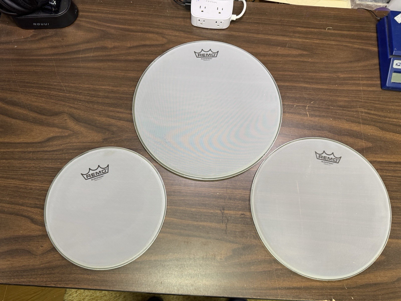Remo Silentstroke Drumhead 3 Pack - 10/12/14