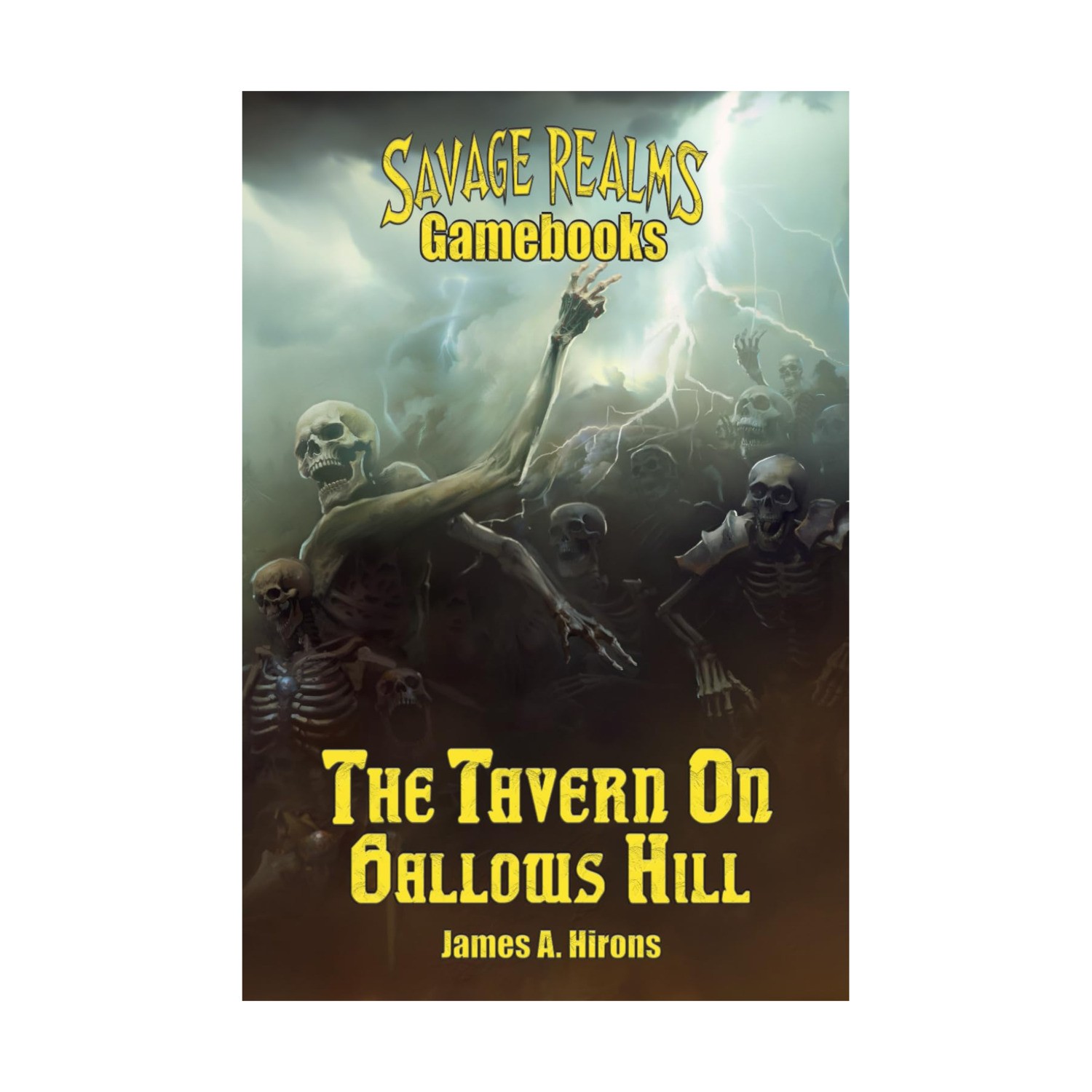Savage Realms Gamebooks Tavern on Gallows Hill (POD, Black & White) VG+
