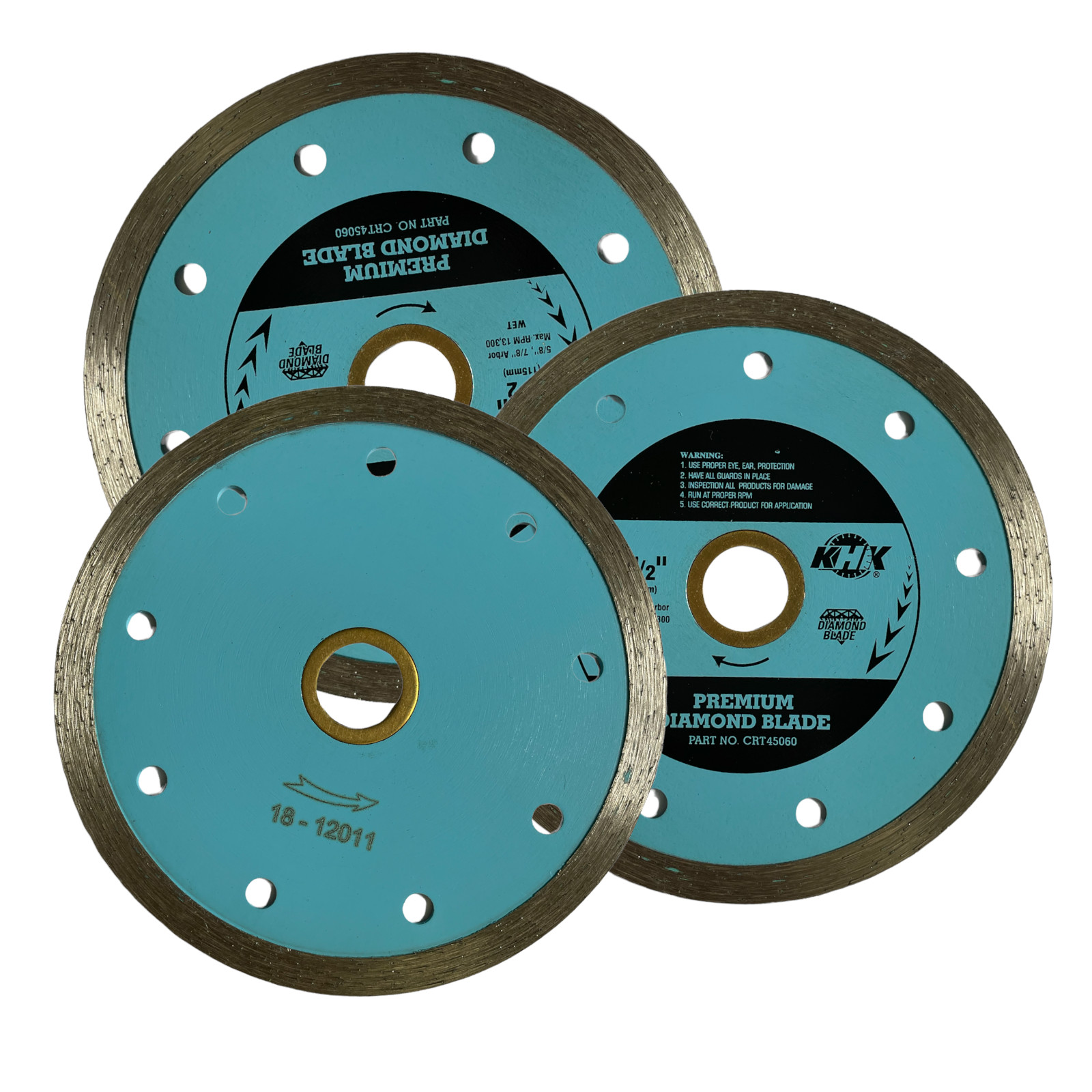 20PK 4'' Wet Continuous Diamond Tile Saw Blade Cut Ceramic Porcelain Stone Tile