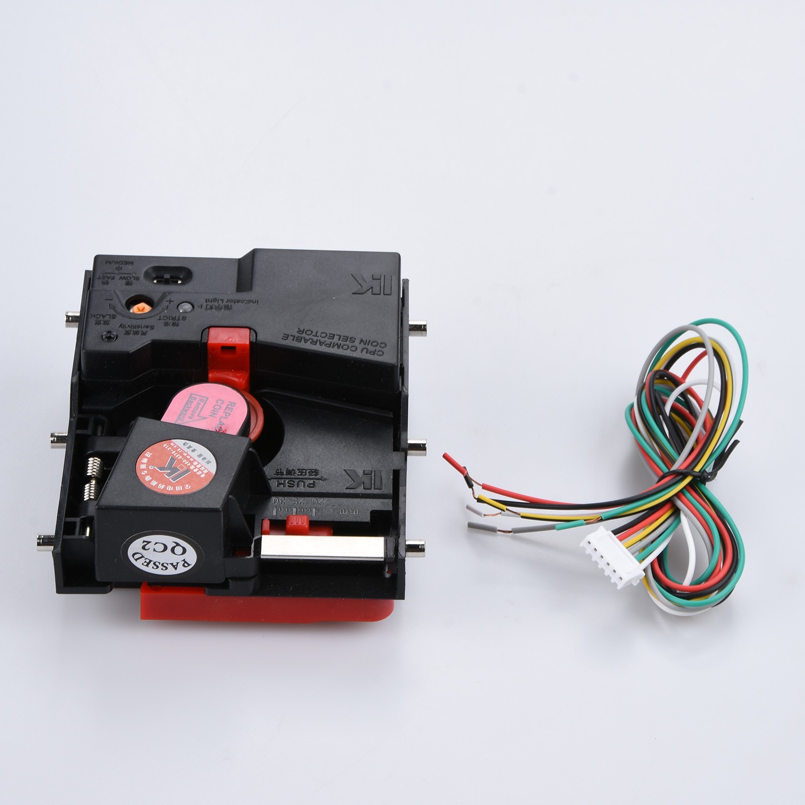 LK-800A+ CPU Comparative Coin Entry Selector Arcade Token Acceptor For Mechanism