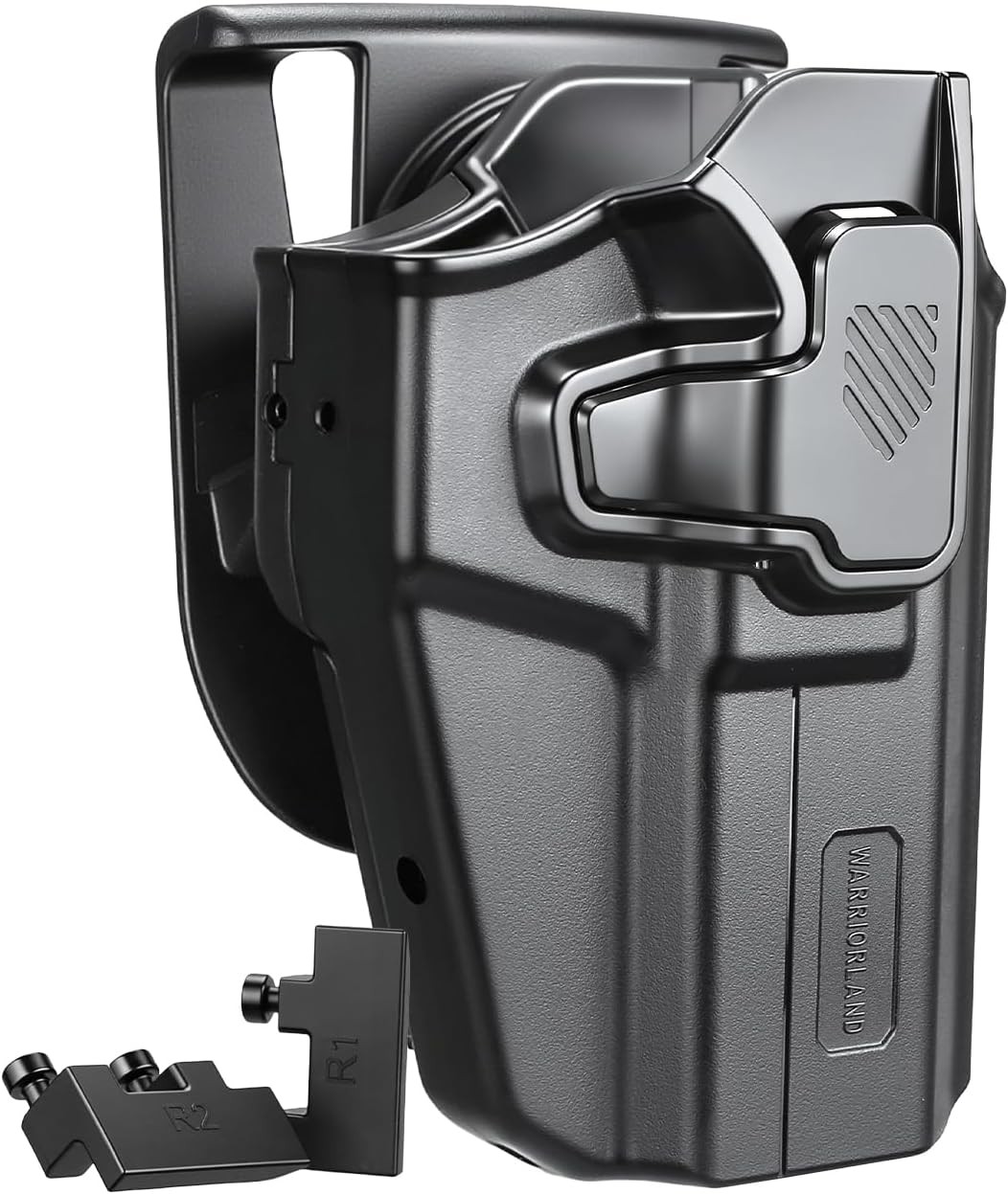 Universal OWB Gun Holster– Fits Most Popular Compact to Full Size Handguns, RH