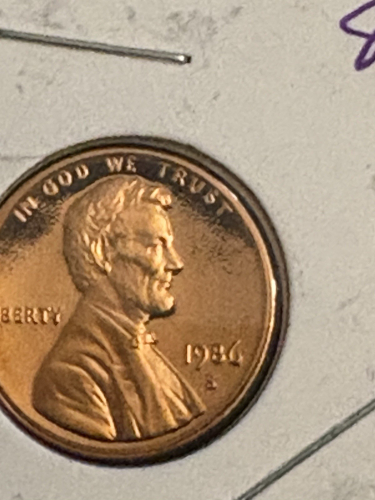 1989-S Lincoln Memorial Cent PROOF Coin Penny