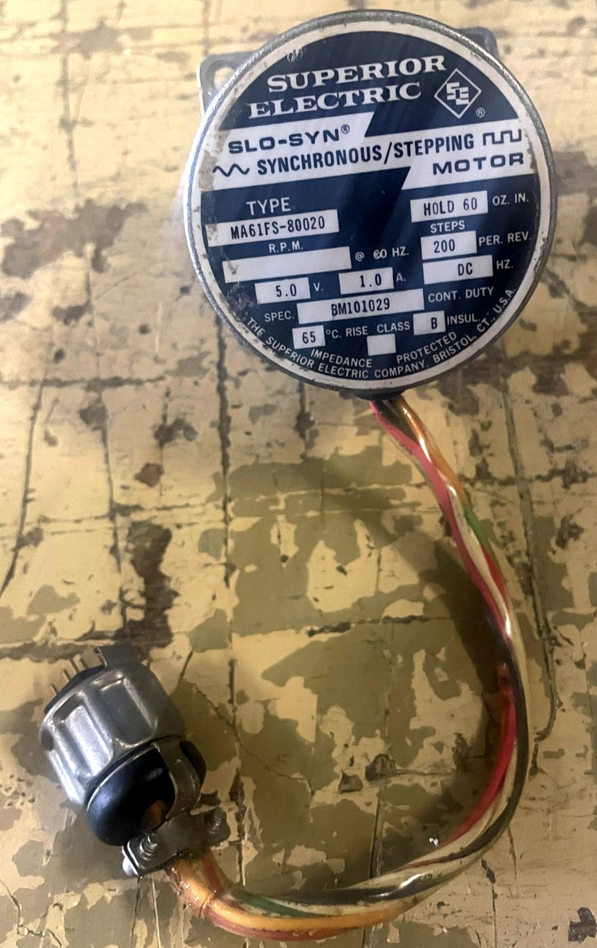 Superior Electric MA61FS-80020 SLO-SYN Synchronous Stepping Motor