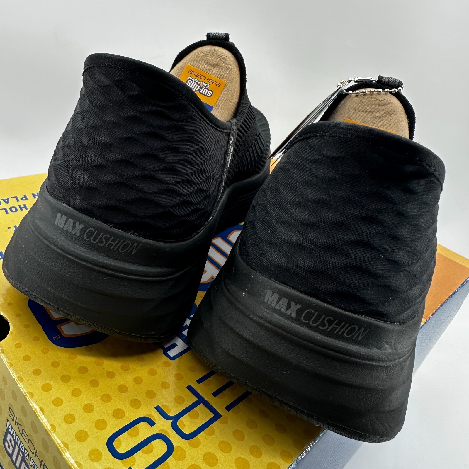 Skechers Slip-Ins Max Cushioning Advant Athletic Shoes Black Mens Size 9