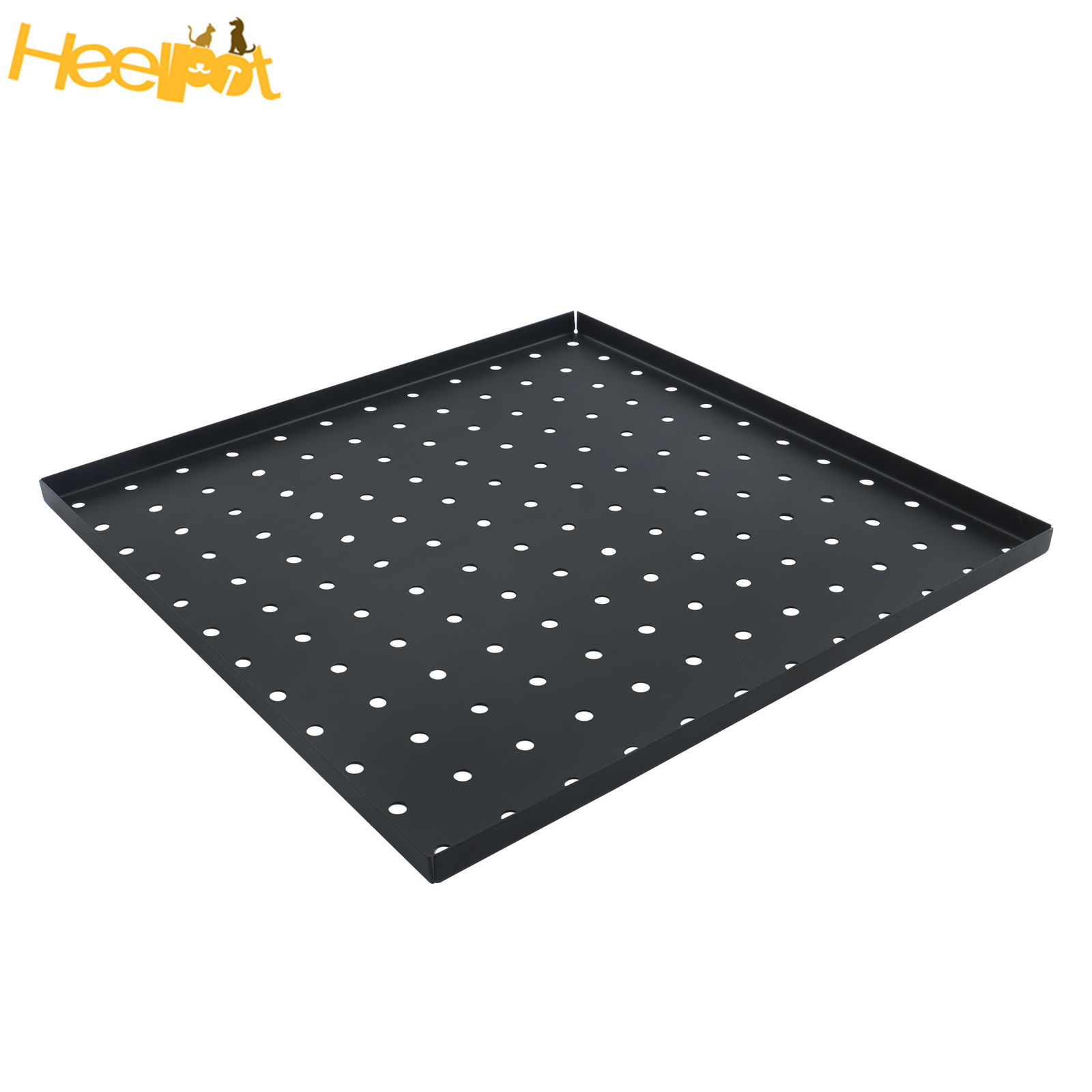 4 Pcs 12"×12" Square Metal Pegboard Panel Wall Organizer Panel Storage Hanger