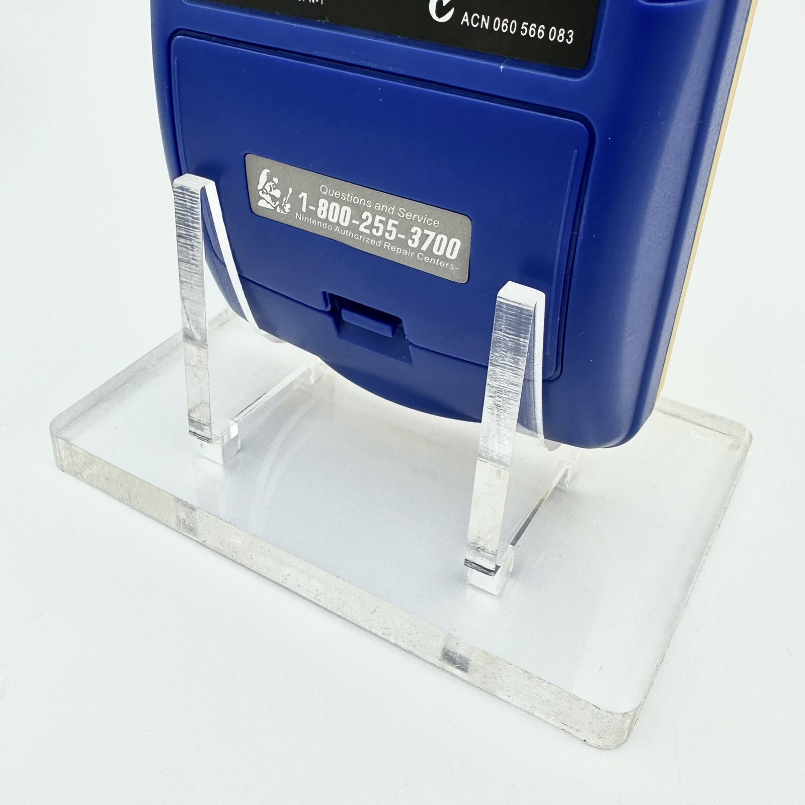 Nintendo Game Boy Color Custom Clear Acrylic Display Stand GBC