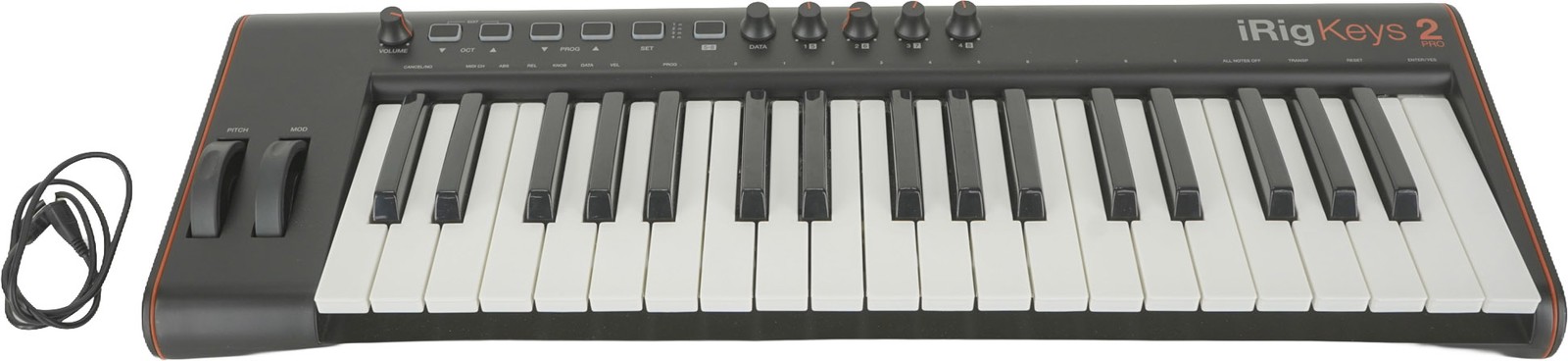 IK Multimedia iRig Keys 2 Pro 37-Full-Size-Key Controller for iPhone, iPad and M