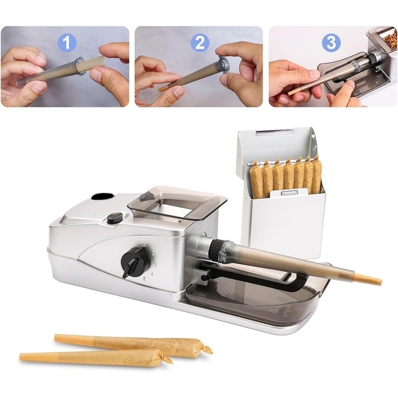High Efficiency Cone Rolling Machine Manual Grinder Pre-Roll Storage Case Set US