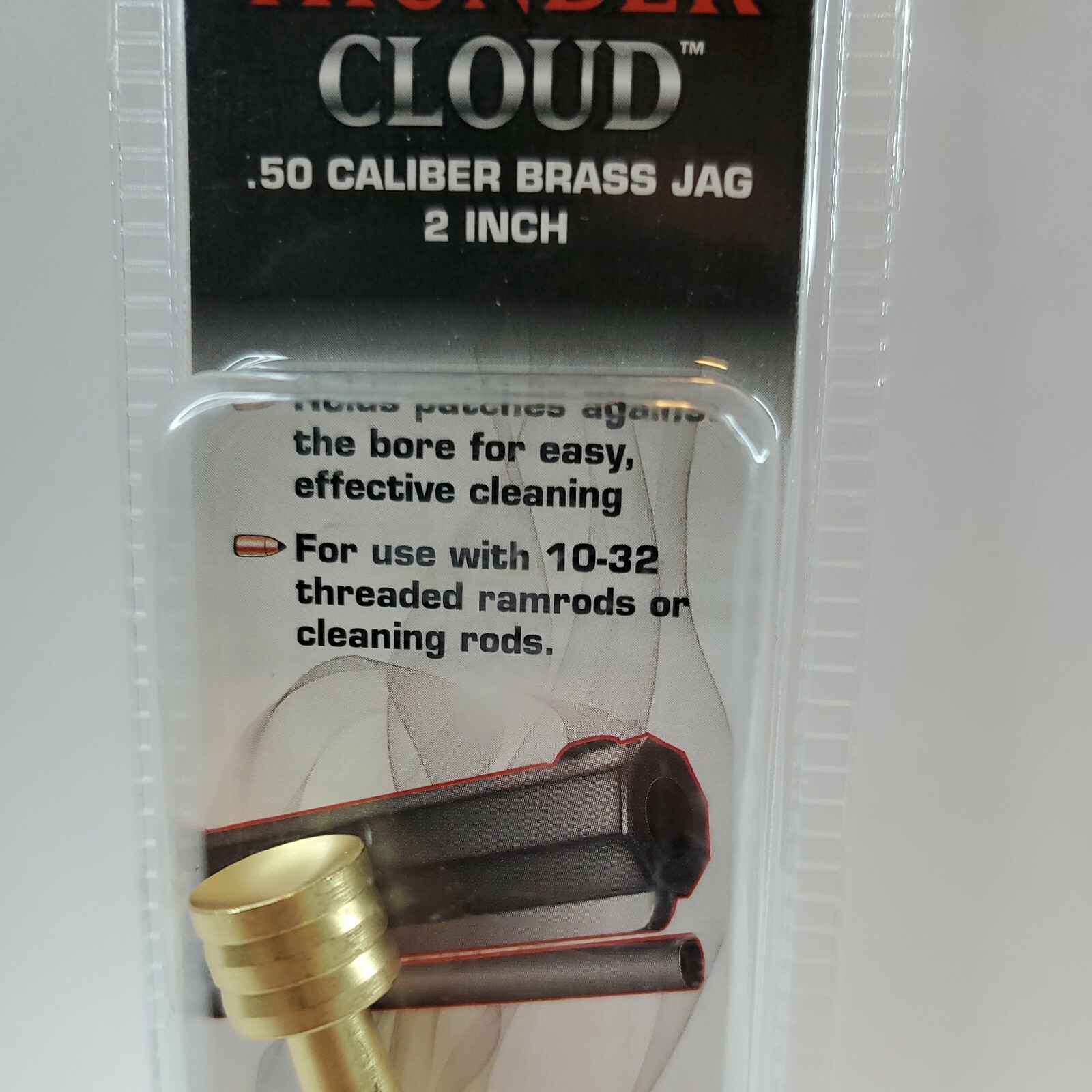 NEW ALLEN Thunder Cloud # 87135A Muzzleloader .50 Cal Brass Jag 10-32