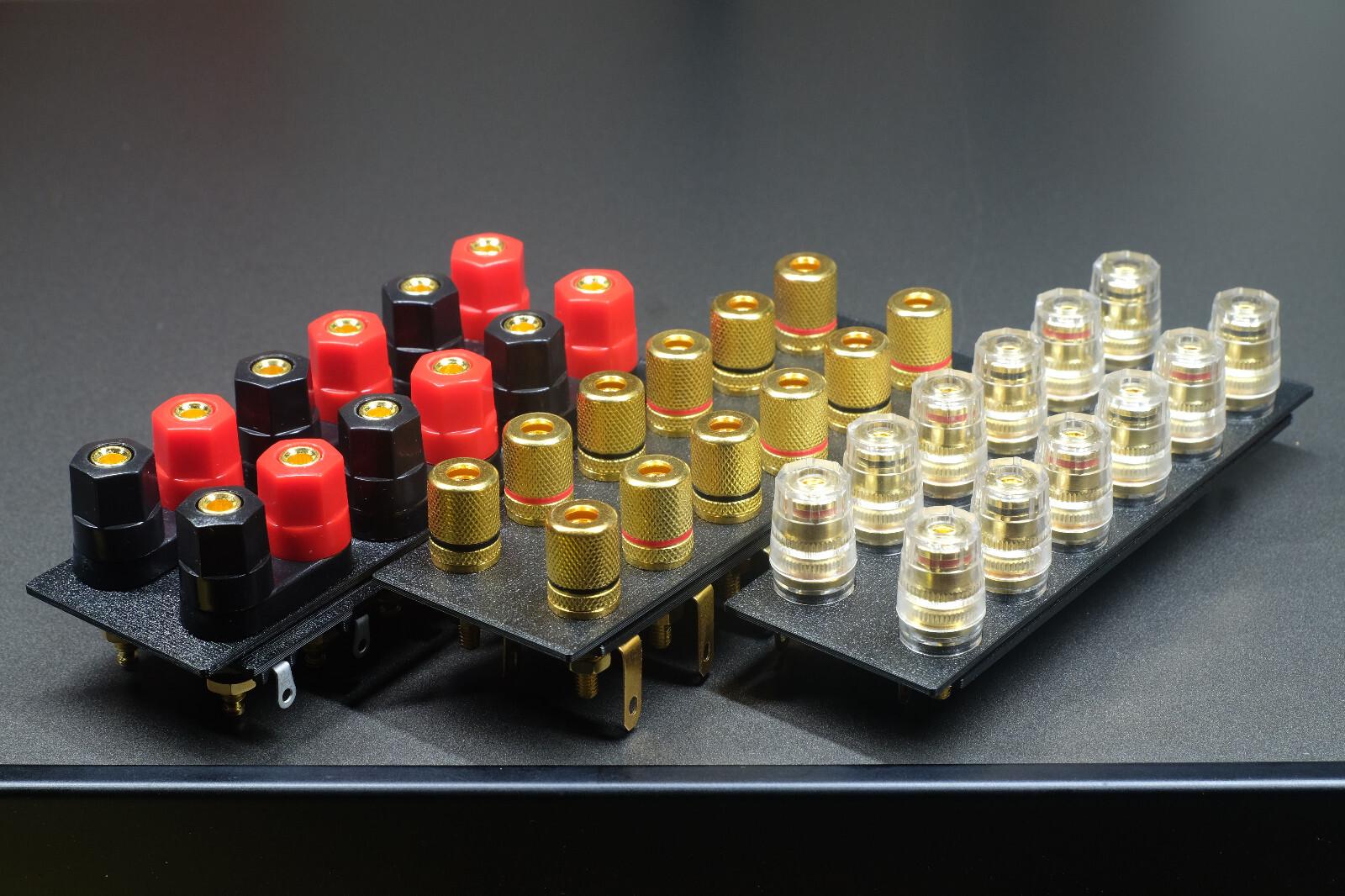Kenwood KR-6160 speaker terminal upgrade kit