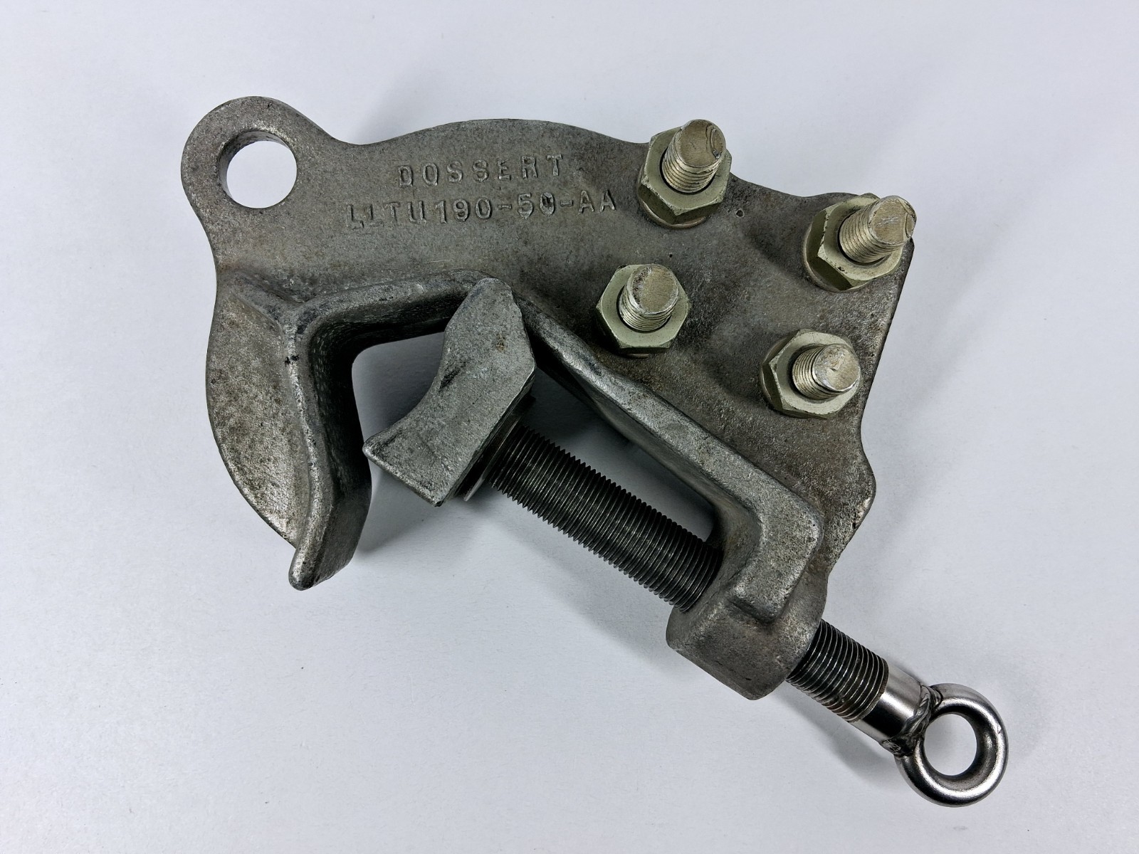 Dossert LLTU190-50-AA Aluminum Live Line Hot Line Clamp Utility Connector
