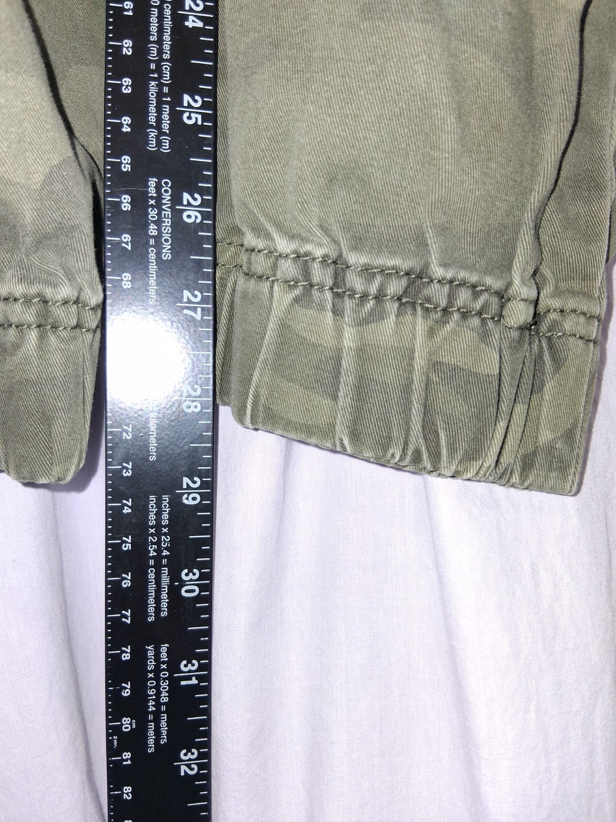 Camouflage Drawstring Aeropostal jogger Pants Mens Size Medium