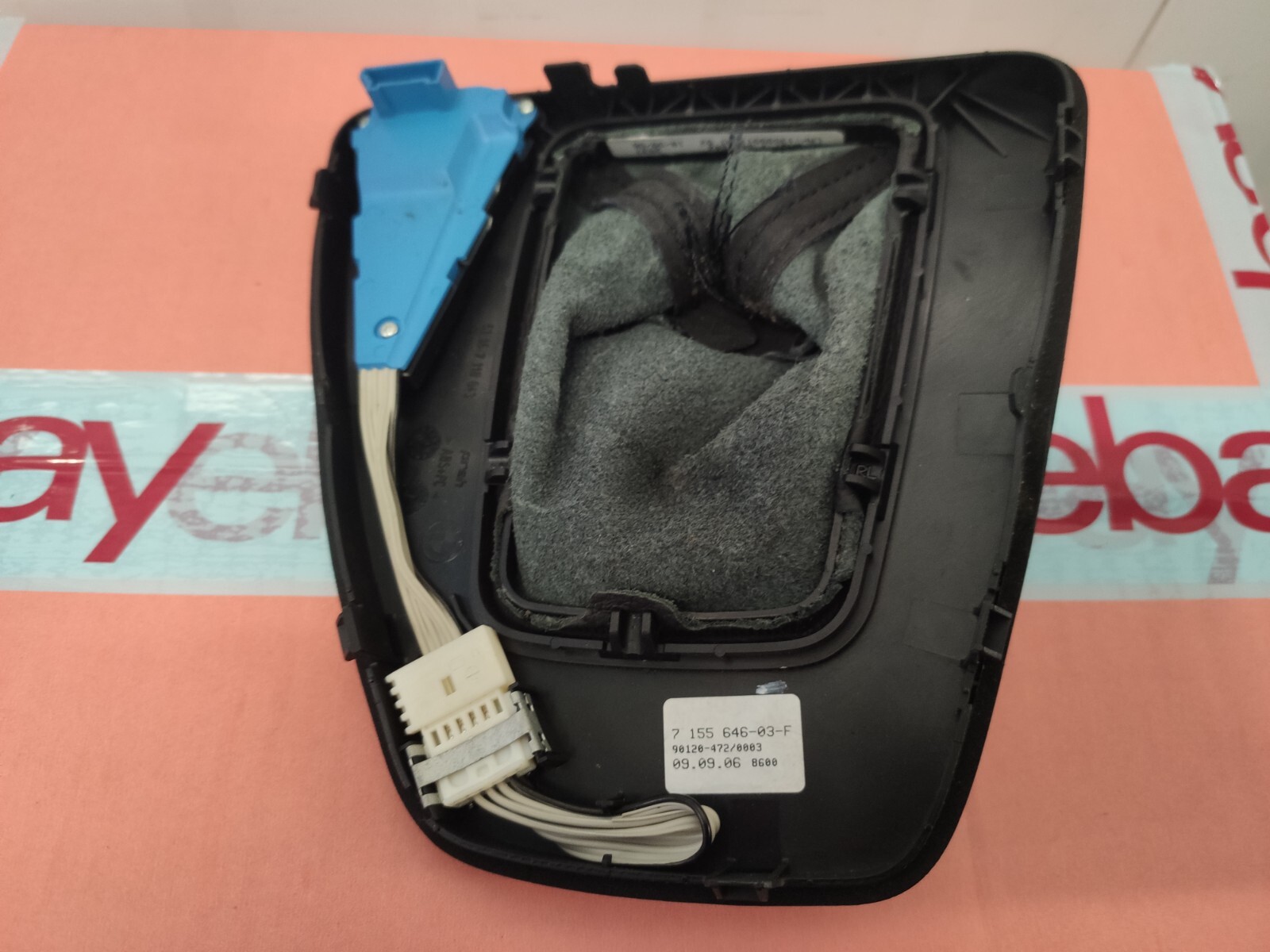 Genuine BMW E90 E91 E93 E93 Gear Selector Surround Auto M Sport Leather LCI