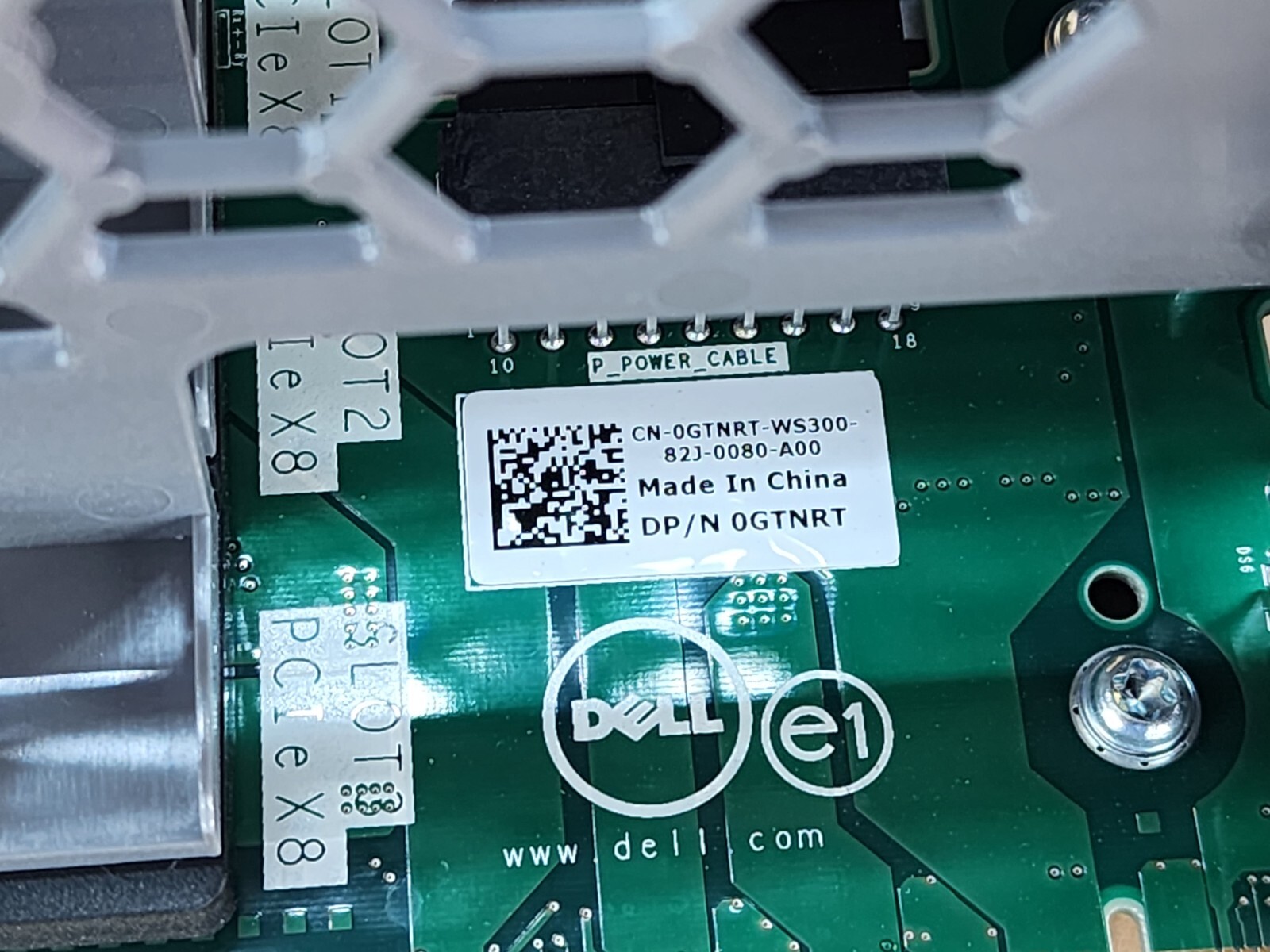 Dell GTNRT 3 Slot PCI-E Riser Board with Cage for PowerEdge VRTX Servers