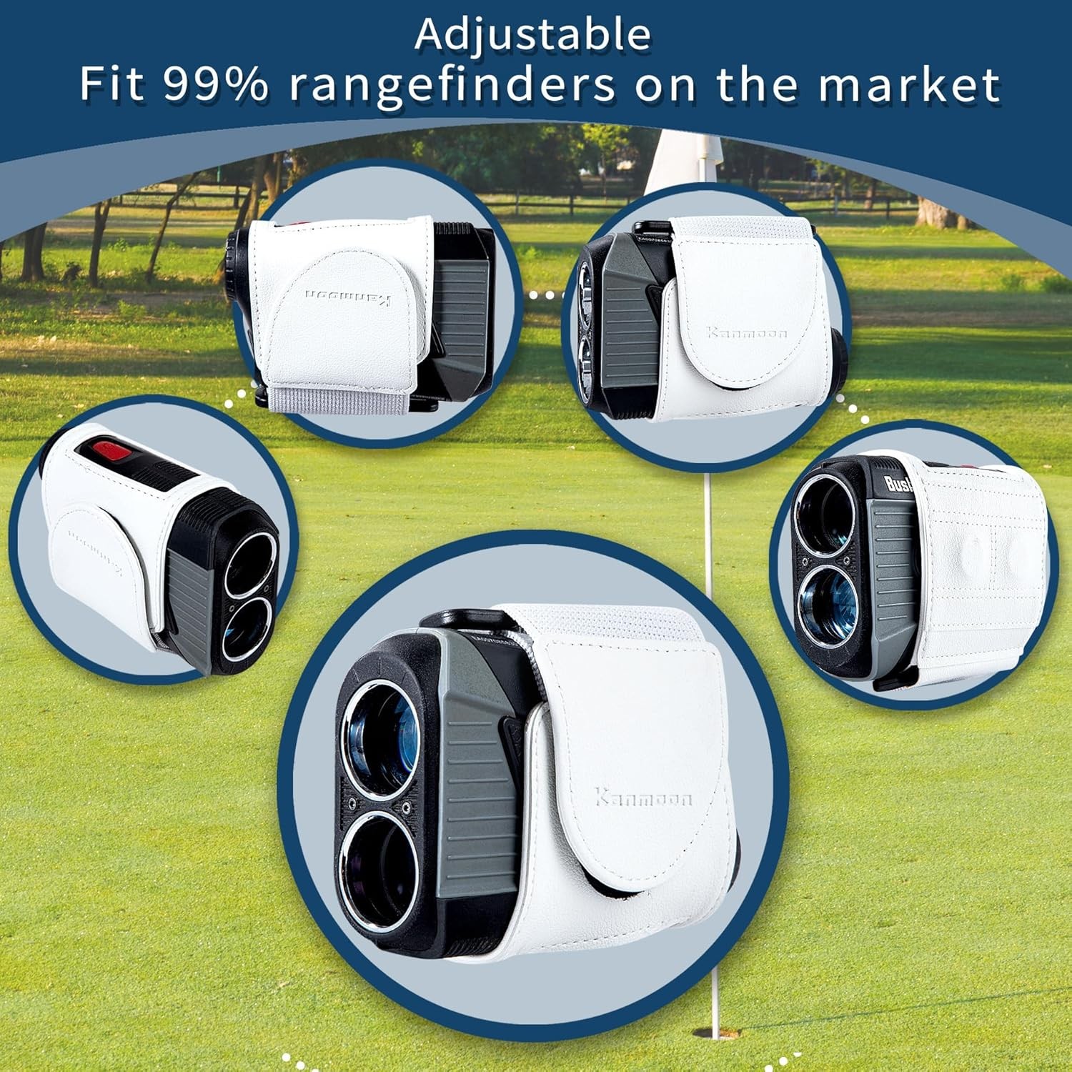 Golf Rangefinder Magnetic Strap, Adjustable Magnetic Rangefinder Strap Holder Wr