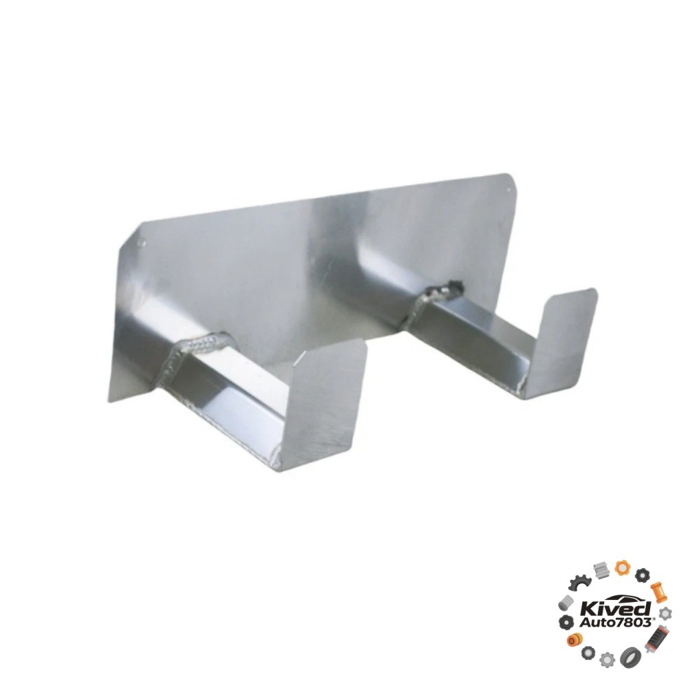 Aluminum Dual Helmet Rack Holder Hanger Storage Rack Organizer For Garage Shop