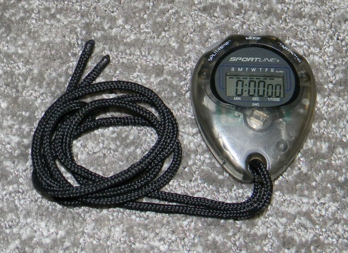 Sportline Stop Watch - New Battery