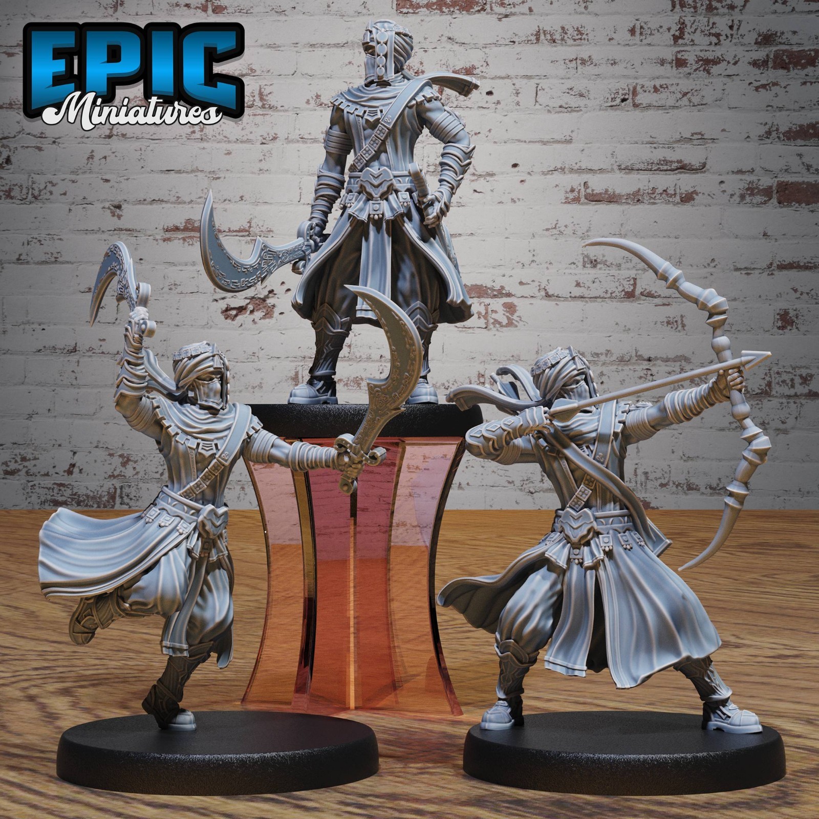Desert Assassin Rogue | Dungeons and Dragons Tabletop Epic Miniatures 28mm-32mm