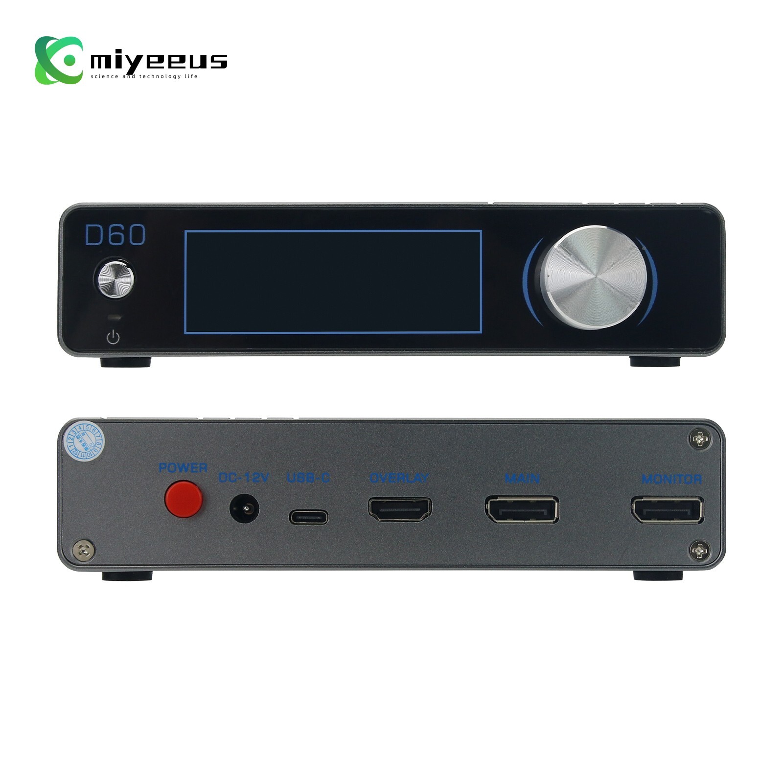 CapDMA Video Overlay Box 4K Adaptive Fuser HDMI-compatible DMA Video Processor