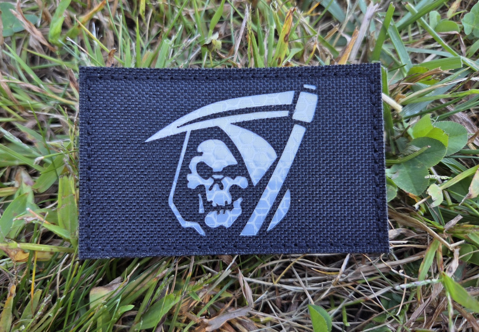 💀'Reaper' laser cut patch - Gypsy Walters (FOG, Supdef, MAGA, Halloween, Ghost)