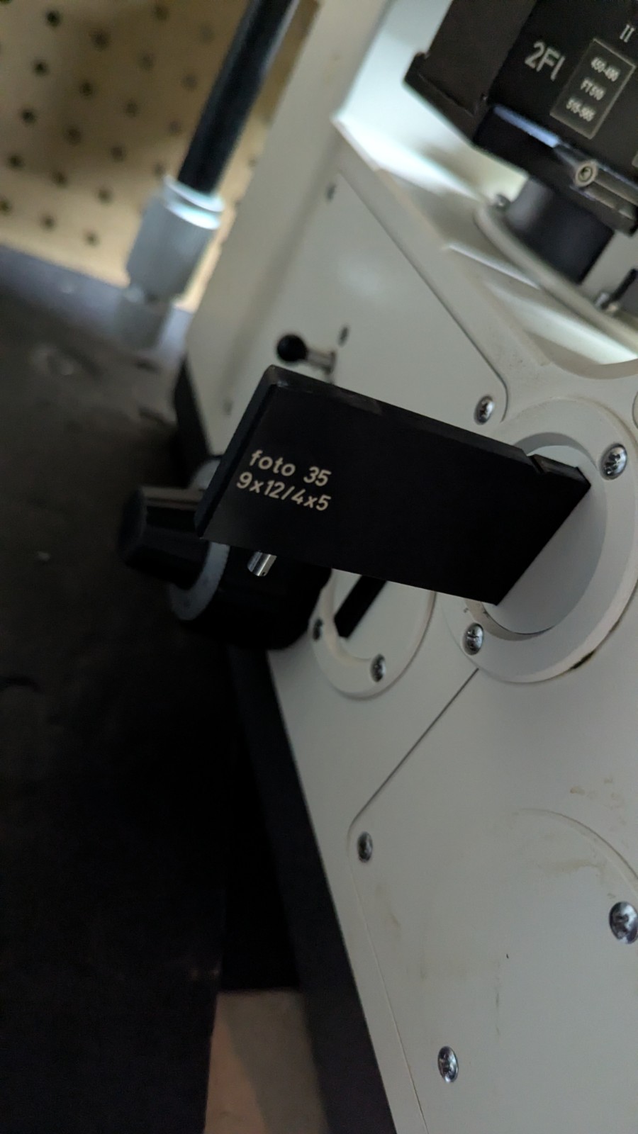 *UNTESTED* Zeiss Axiovert 35 Inverted Fluorescence Microscope With Power Supply
