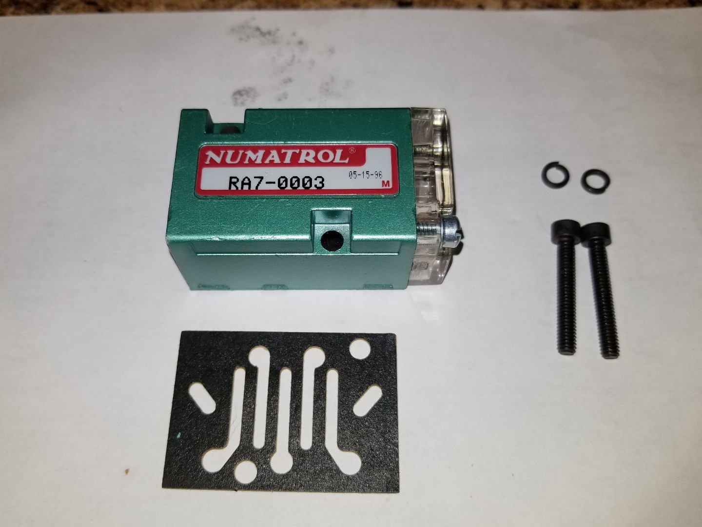 Numatrol RA7-0003 Pneumatic Valve Assy.