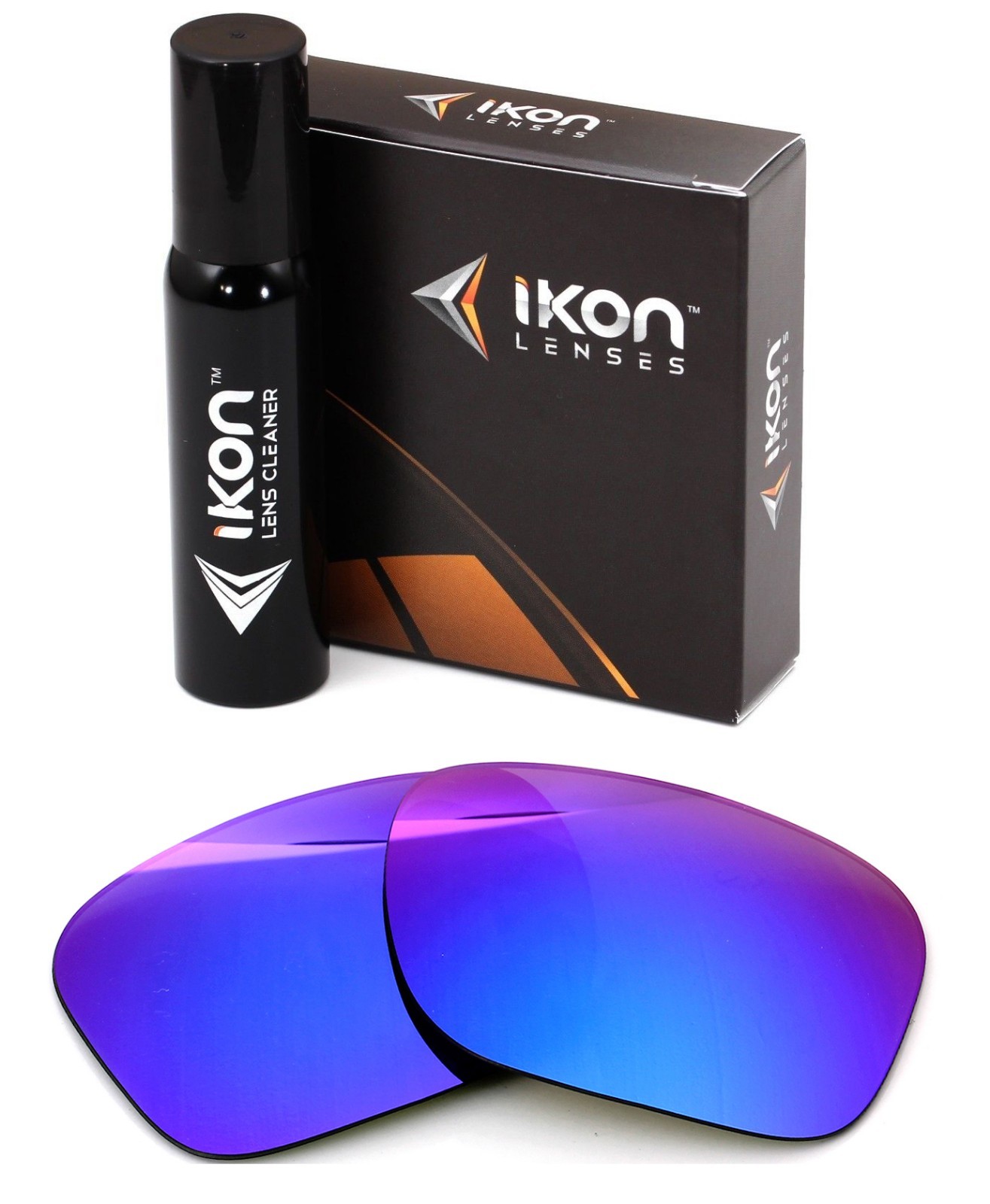 Polarized IKON Replacement Lenses For Oakley Holbrook XL (OO9417) - Violet