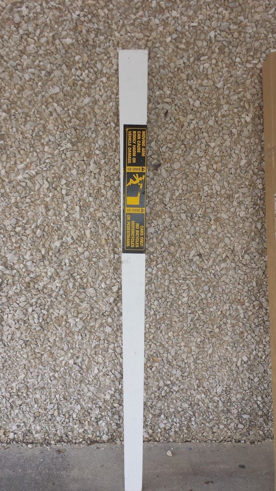 72" Barrier Gate Replacement Boom Arm - Box of 4