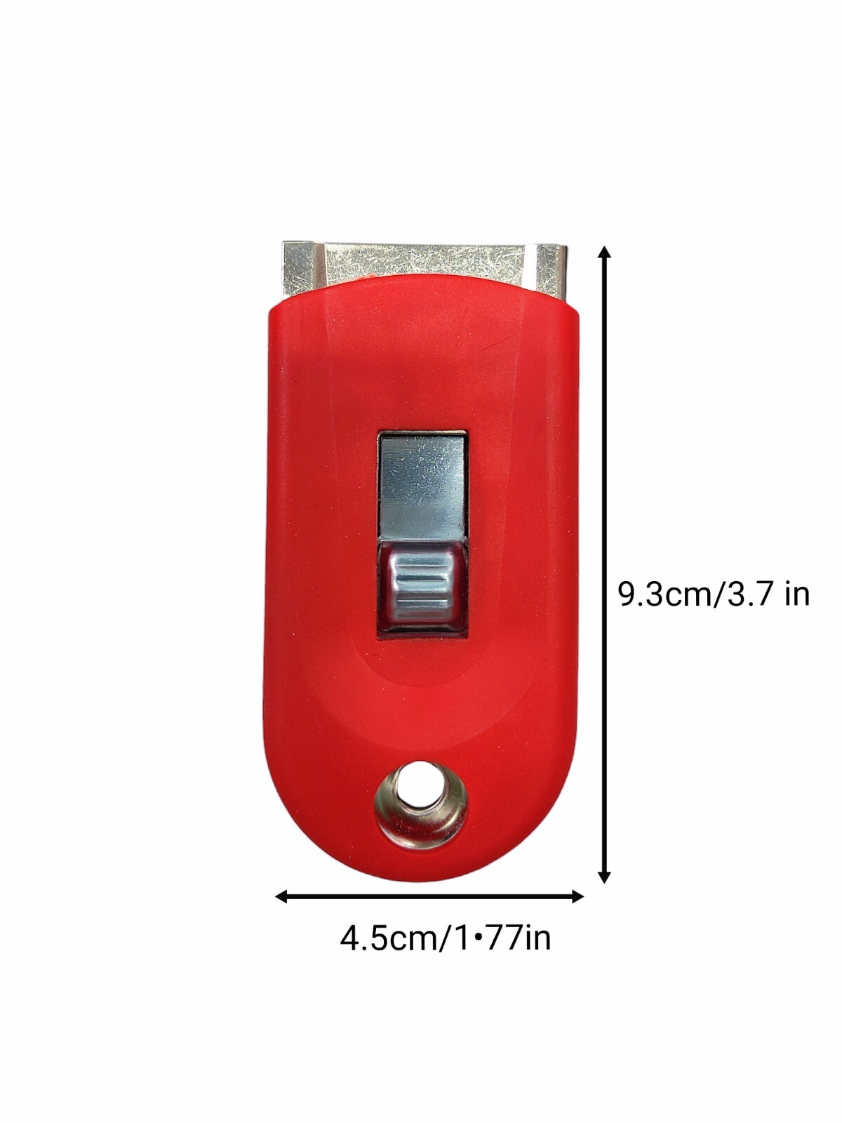 1 Pk Retractable Razor Blade Scraper With Soft Grip Handle 5 Blade Included