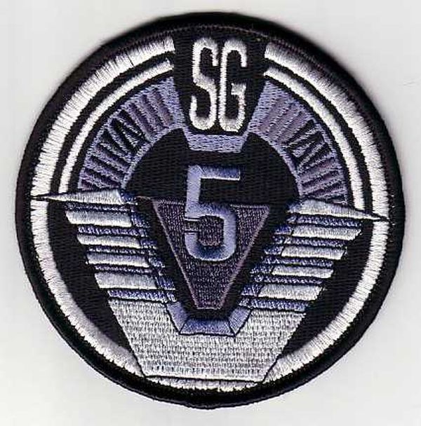 Stargate SG-5 Unit Battle Dress Uniform Patch  - SG5