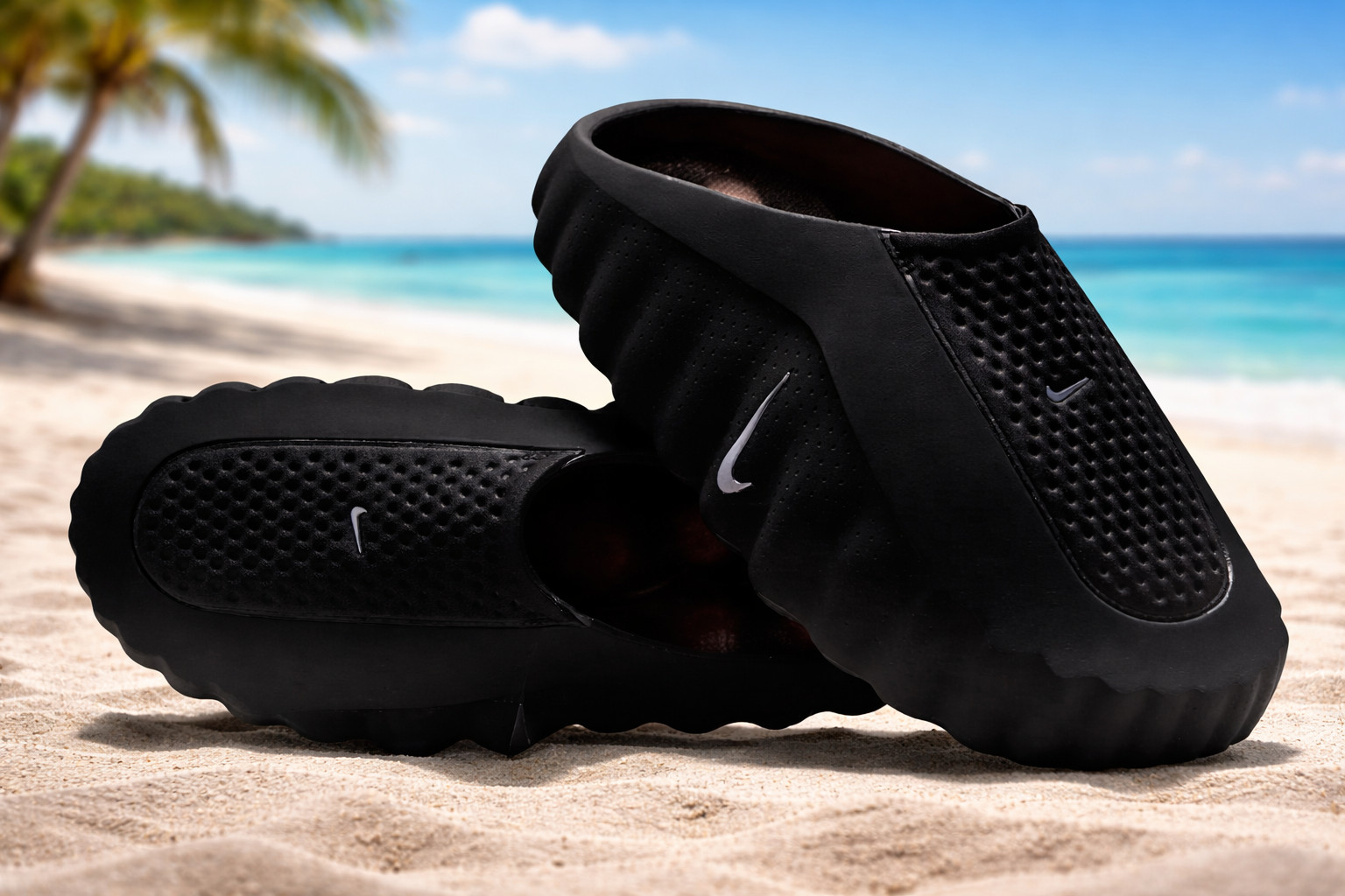 Men - Mind 001 Slide Black Chrome HQ4307-001 Size US 7-12