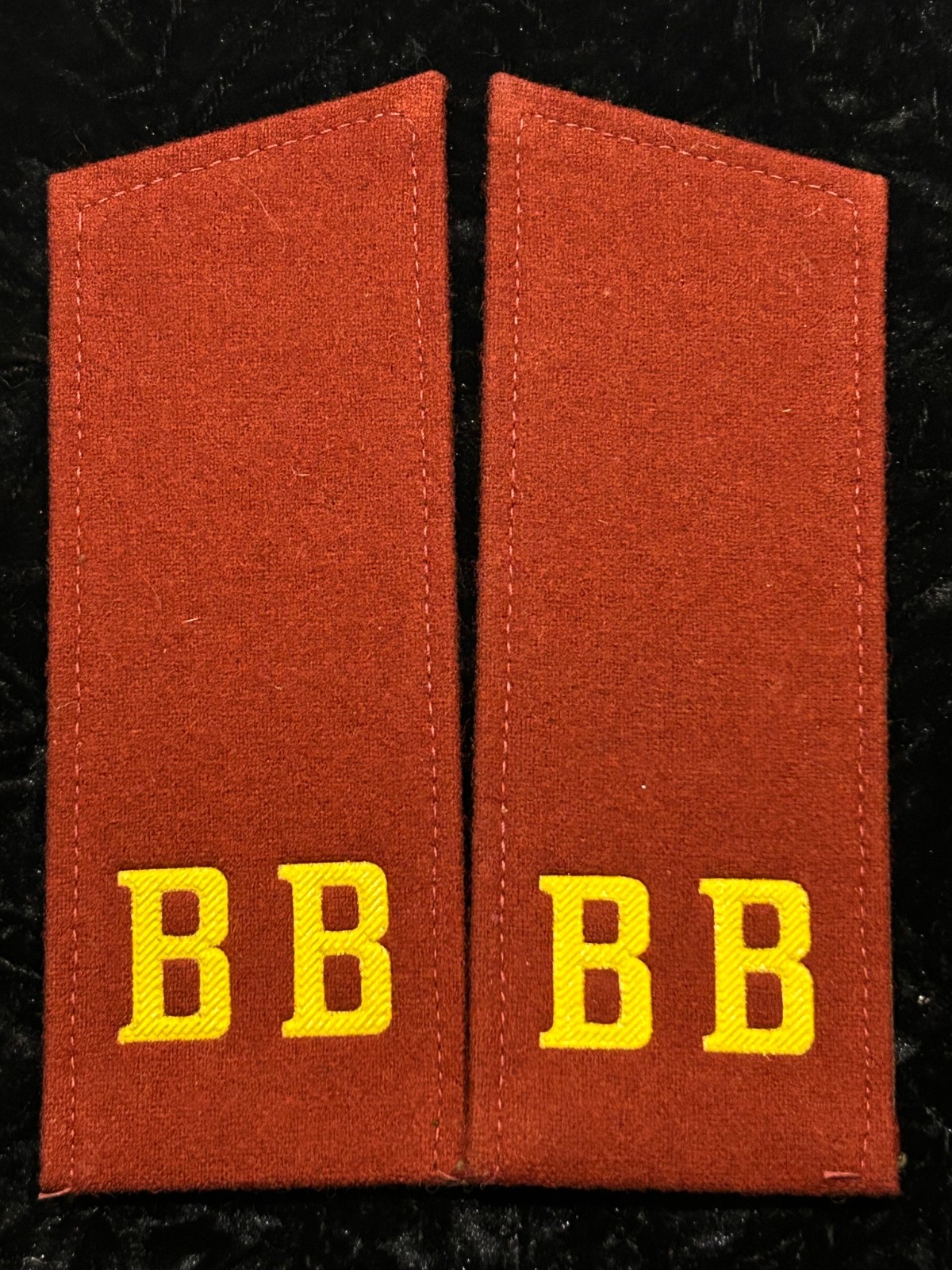 Original Soviet MVD Ministry of the Interior Trooper Shoulder Board Set Unissued