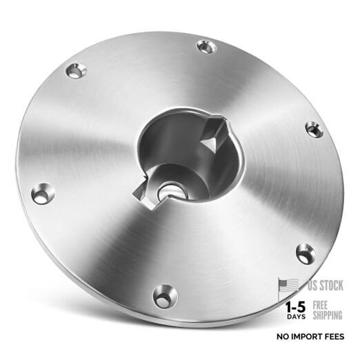 SP-68914 Heavy Duty Boat Seat Pedestal Base, Aluminum Alloy, Fits 2" or 2-3/8"