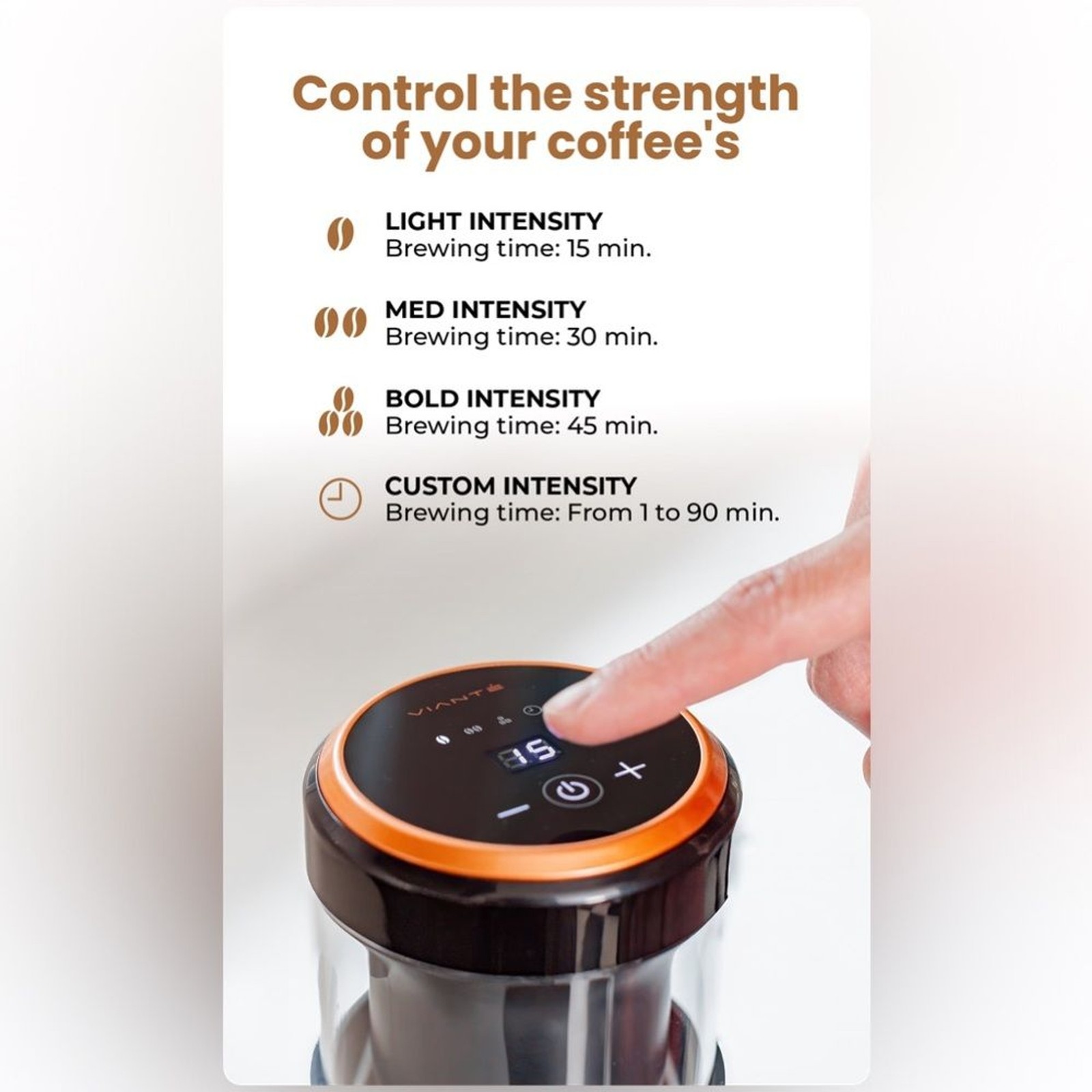 Viante Automatic Cold Brew Coffee Maker