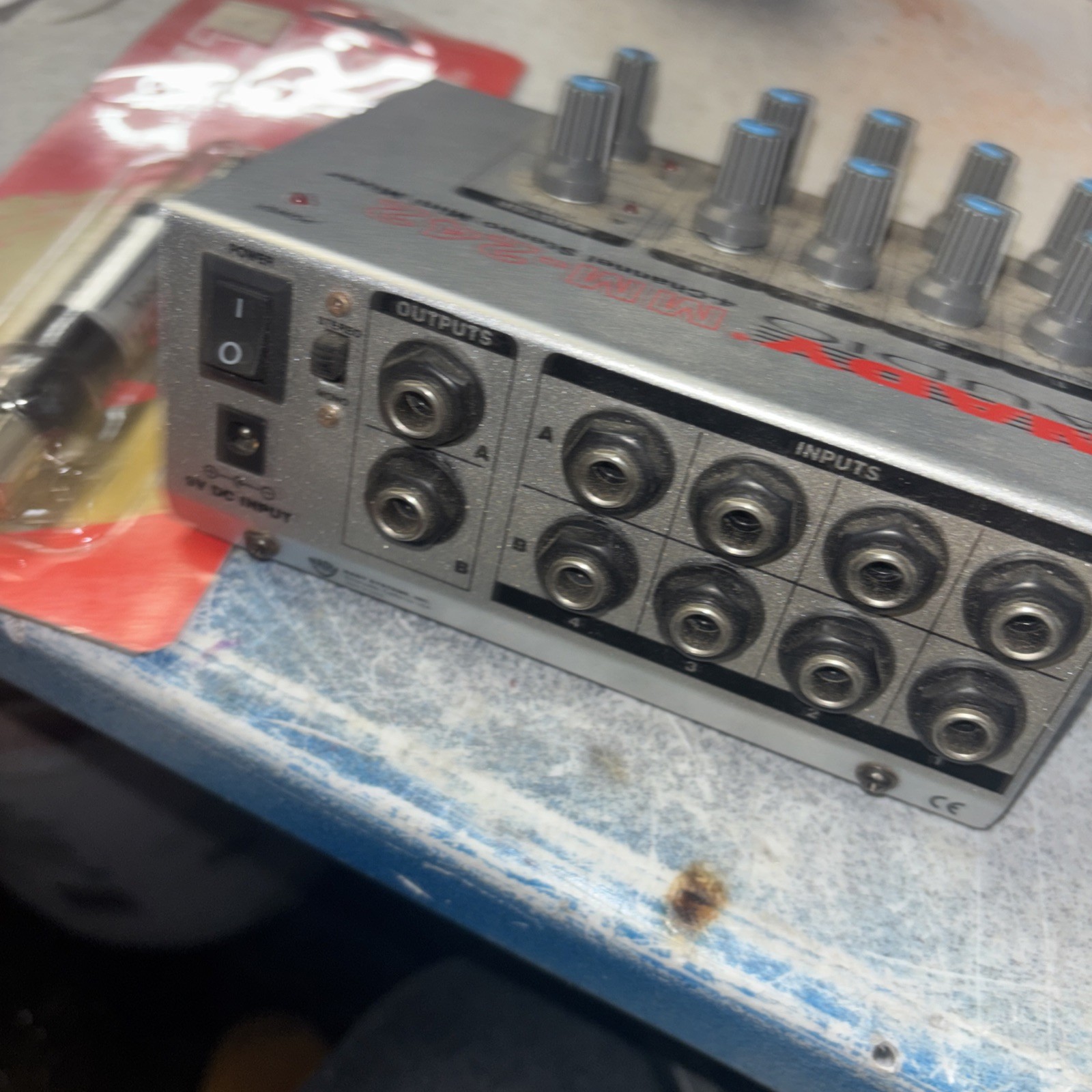 Nady MM-242 4-Channel Stereo Mini Mixer READ
