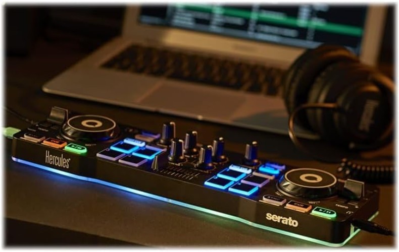 Portable DJ Controller with Serato DJ Lite Software