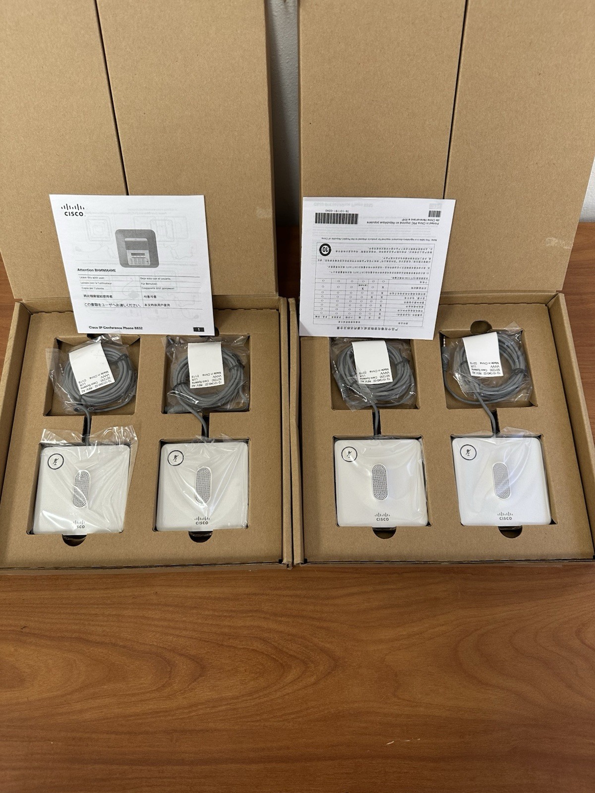 New Open-Box Cisco CP-8832-MIC-WIRED Cisco 8832 Microphone Kit