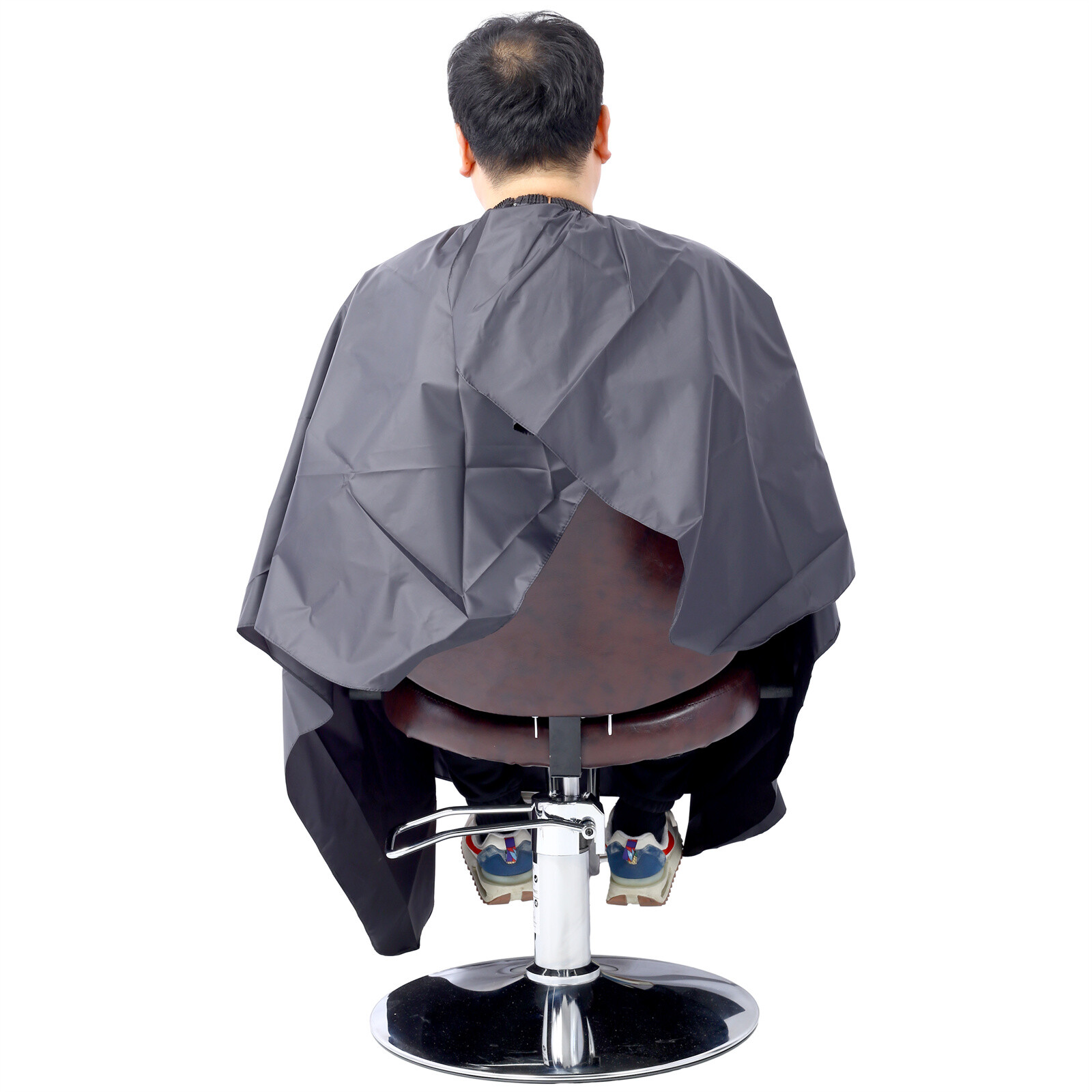PU Hair Salon Chair Styling Hydraulic Profession Barber Chair with Barber Cape