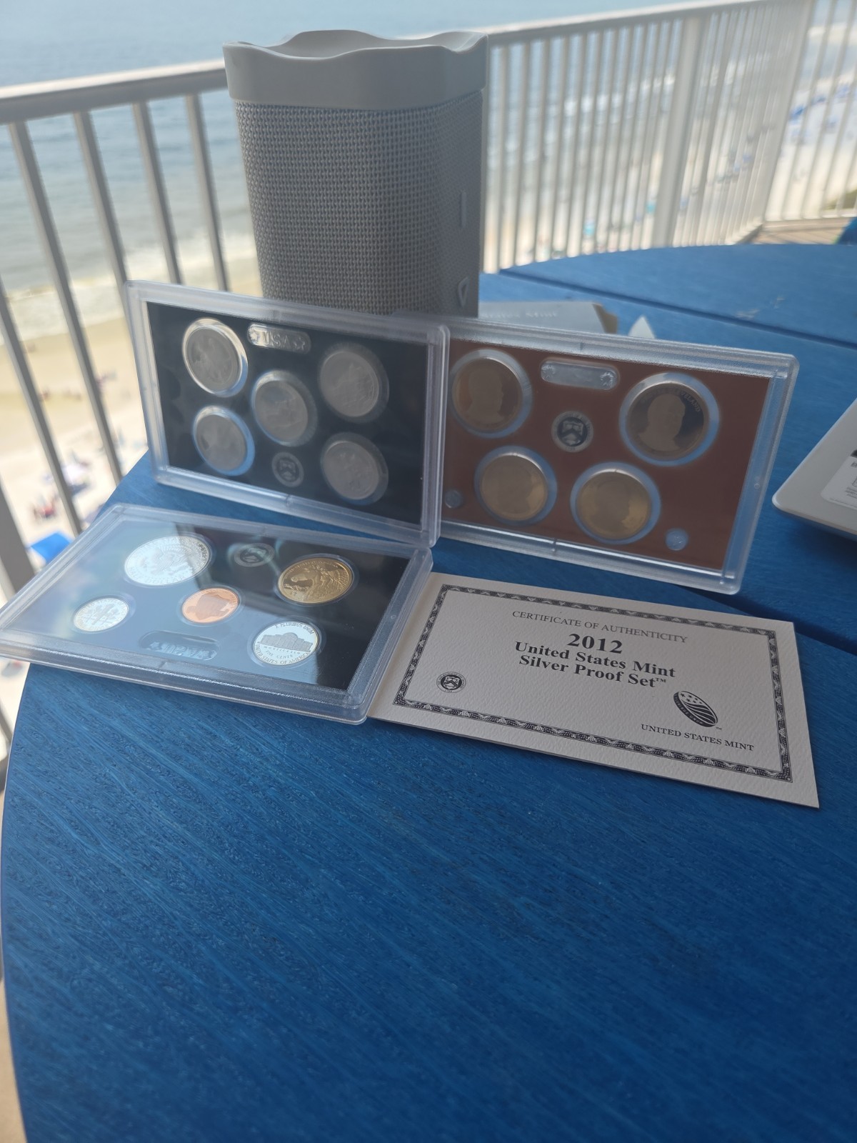 2012 US Mint Silver Proof Set – Only 395,443 Made – Complete OGP with COA