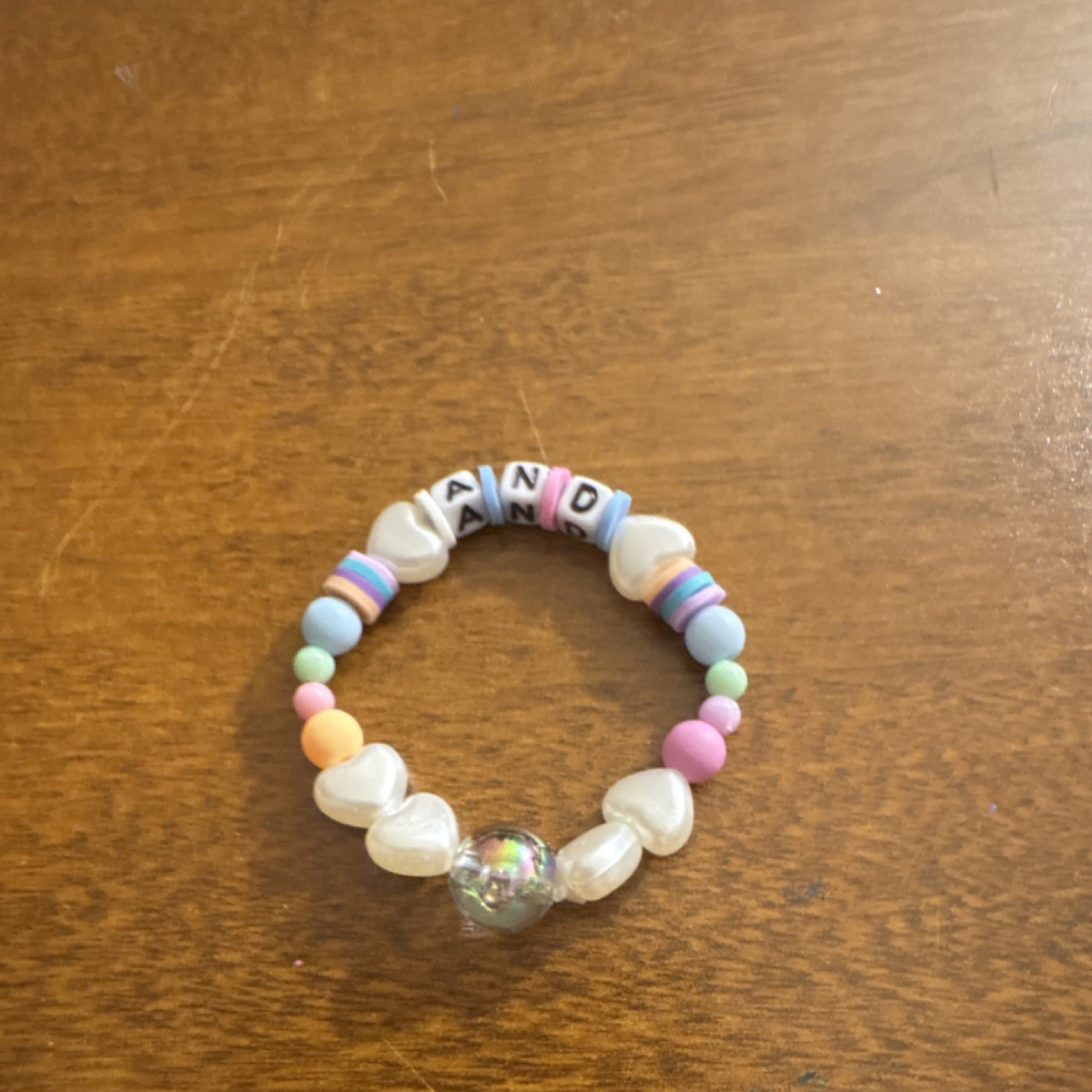 Handmade Multicolor 4 Stack “Fearfully and Wonderfully Made” Faith Bracelet