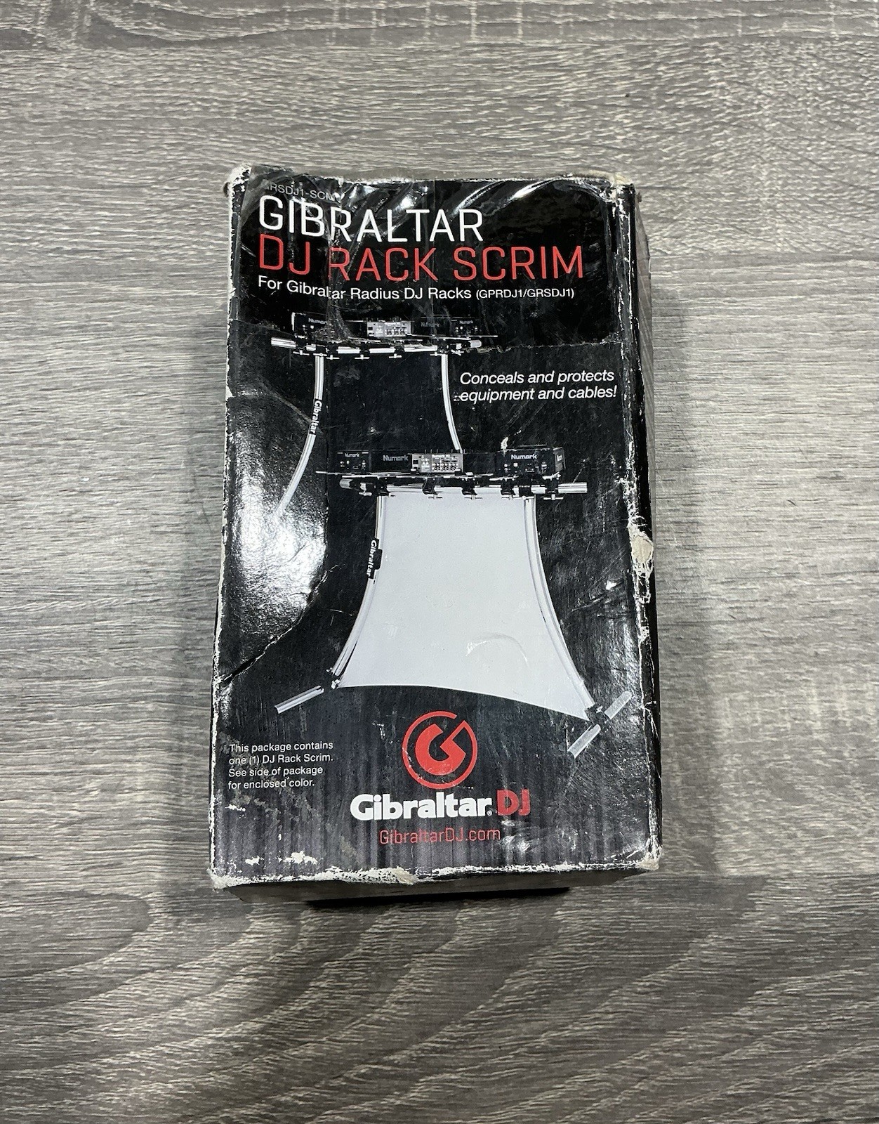 Gibraltar DJ Rack Scrim
