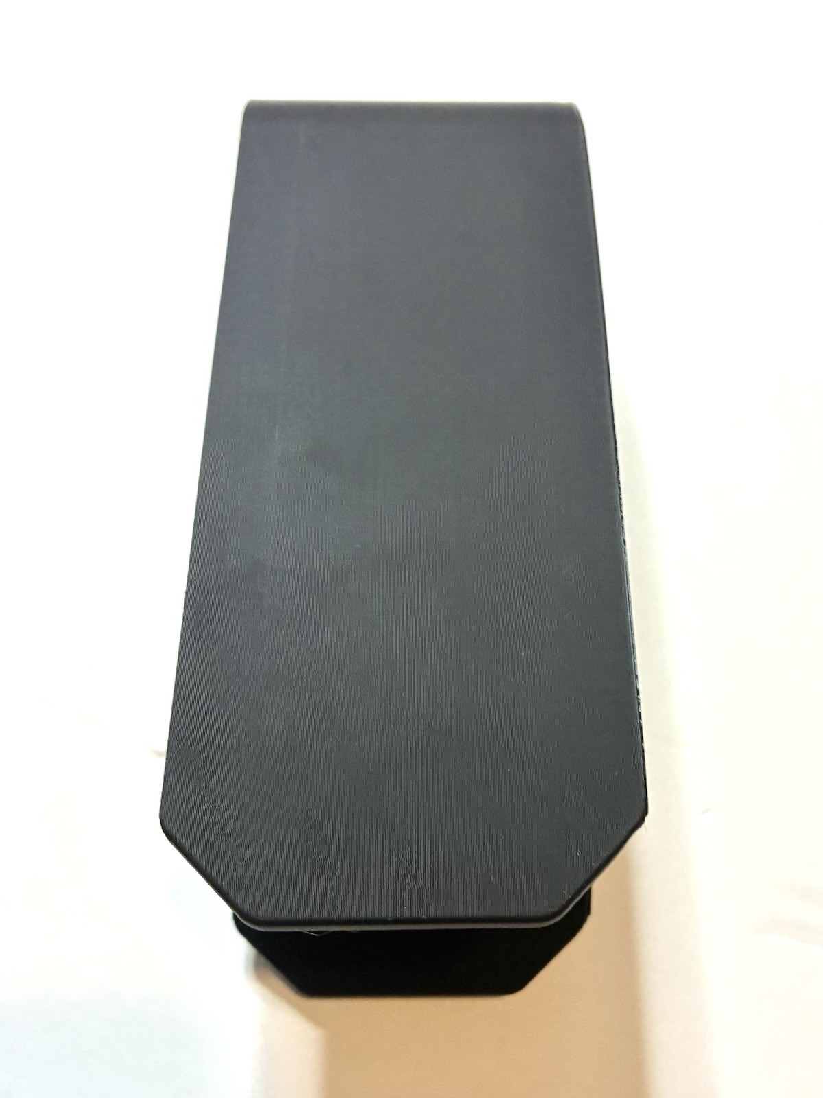 PS4 Dual Controller Stand Holder Black 3D Printed Display w/ White Logo