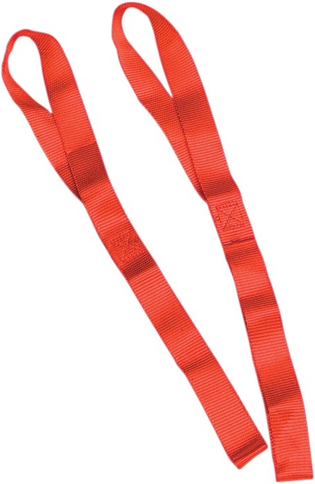 PU Tie-Down Extensions 18" L x 1" W Red