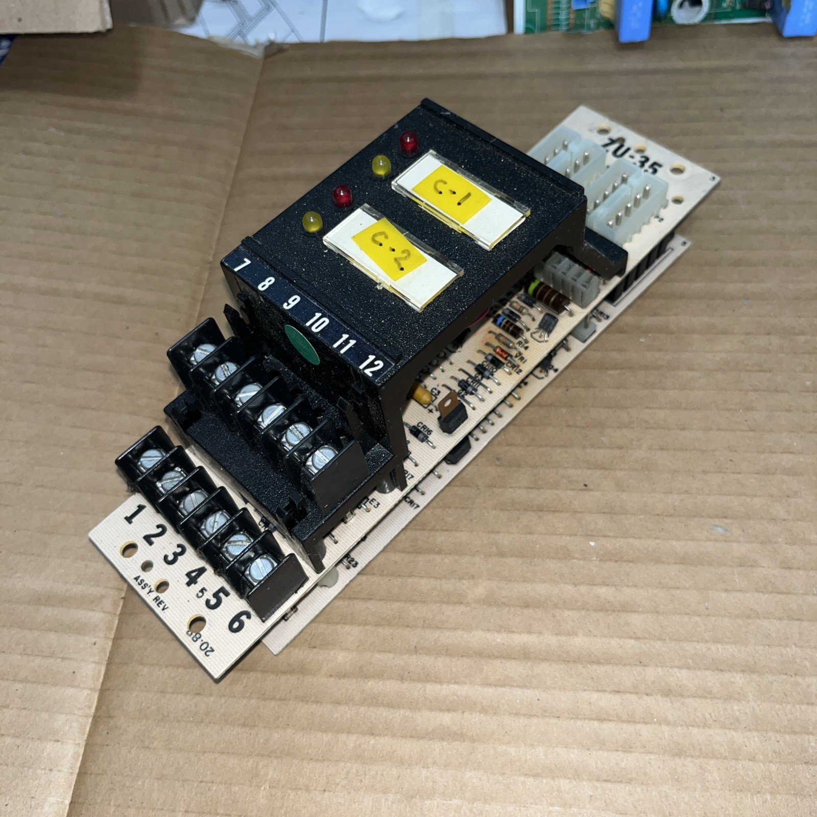 CERBERUS/PYROTRONICS (Siemens) ZU-35 Dual Zone Module 580-183101-3 580-183121-6